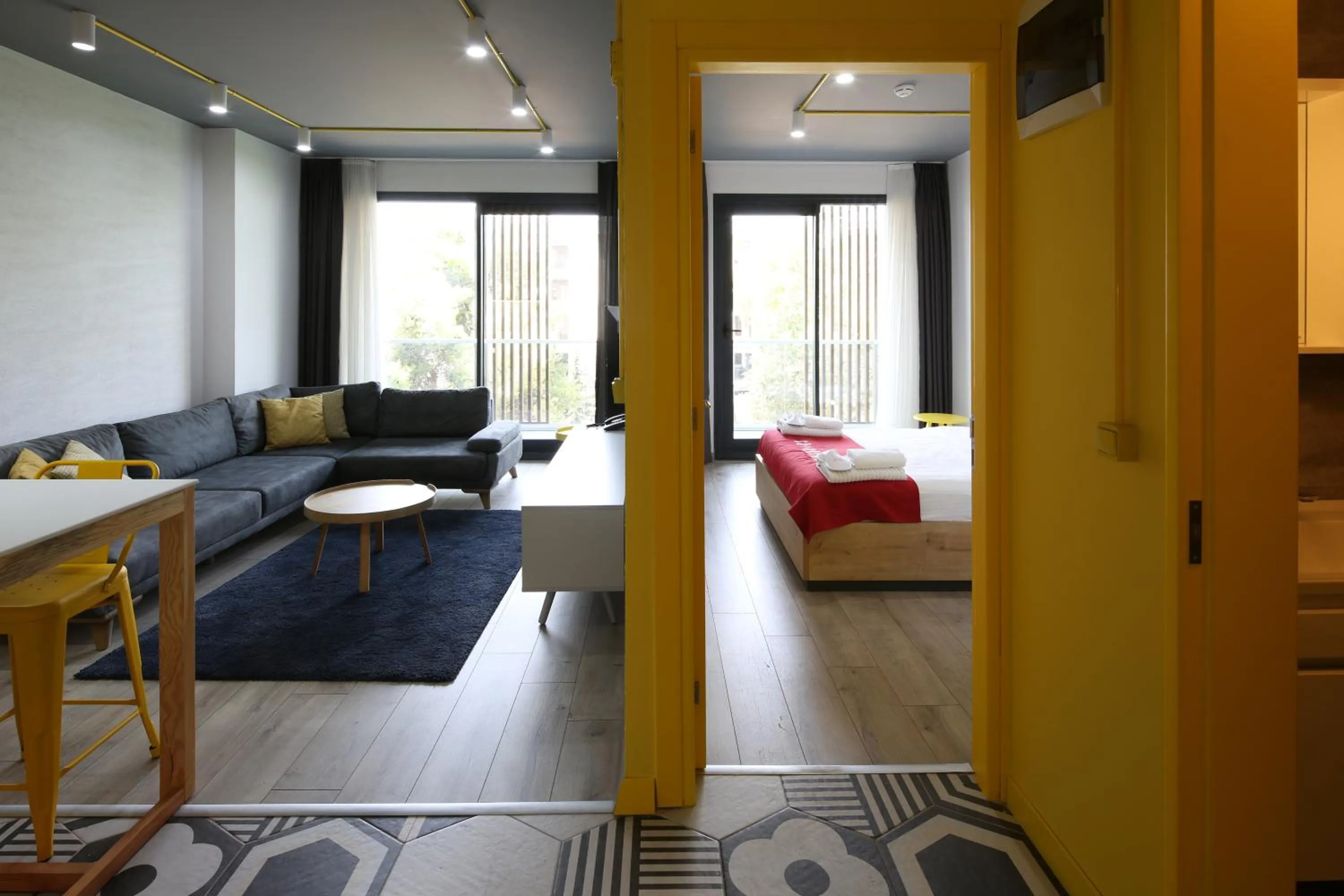 Bed in Coordinat Suits