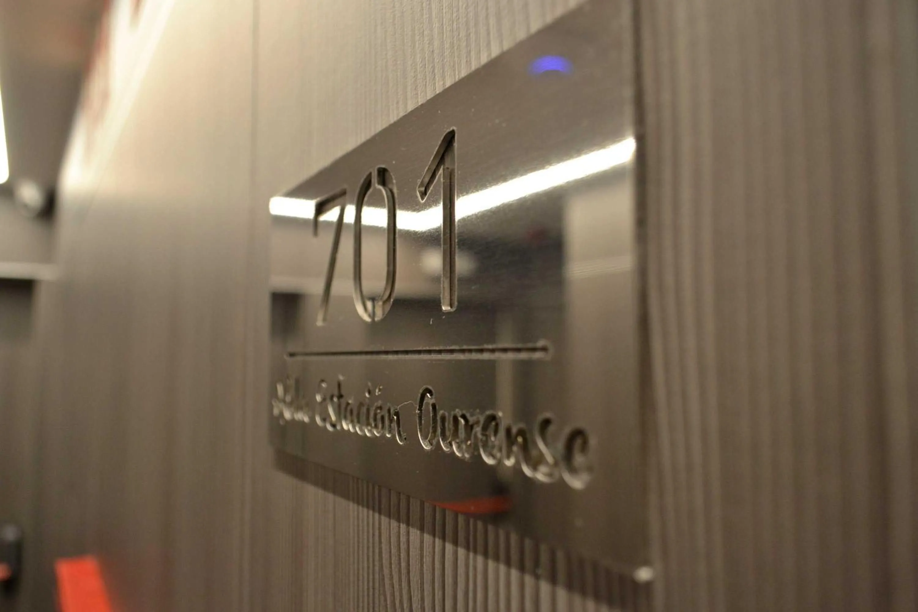 Decorative detail in Hotel Alda Estación Ourense