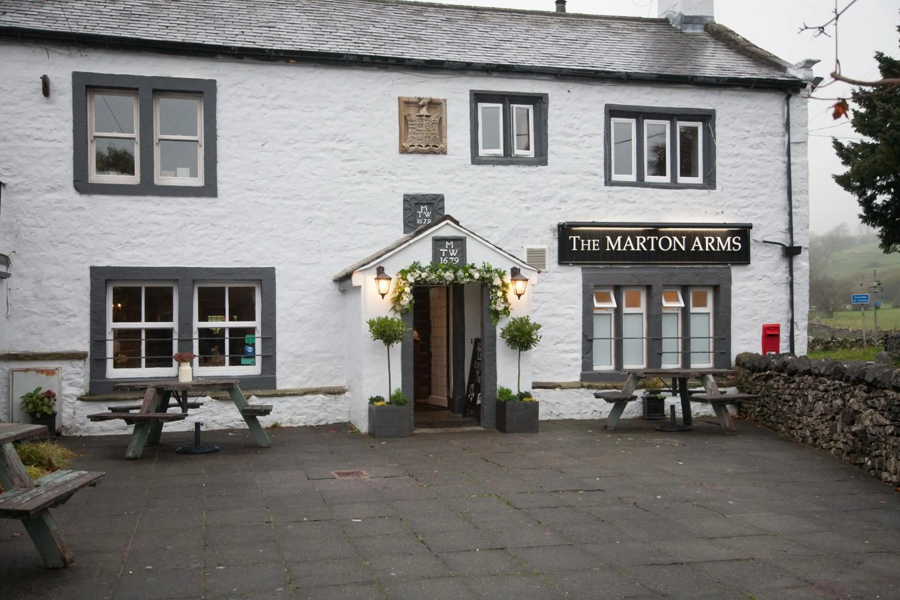 Property building in The Marton Arms