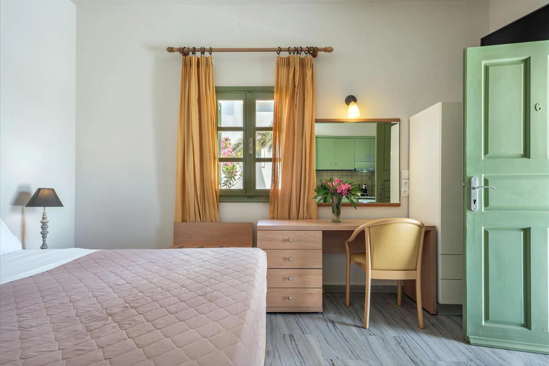 Bedroom, Bed in Ambeli Apartments