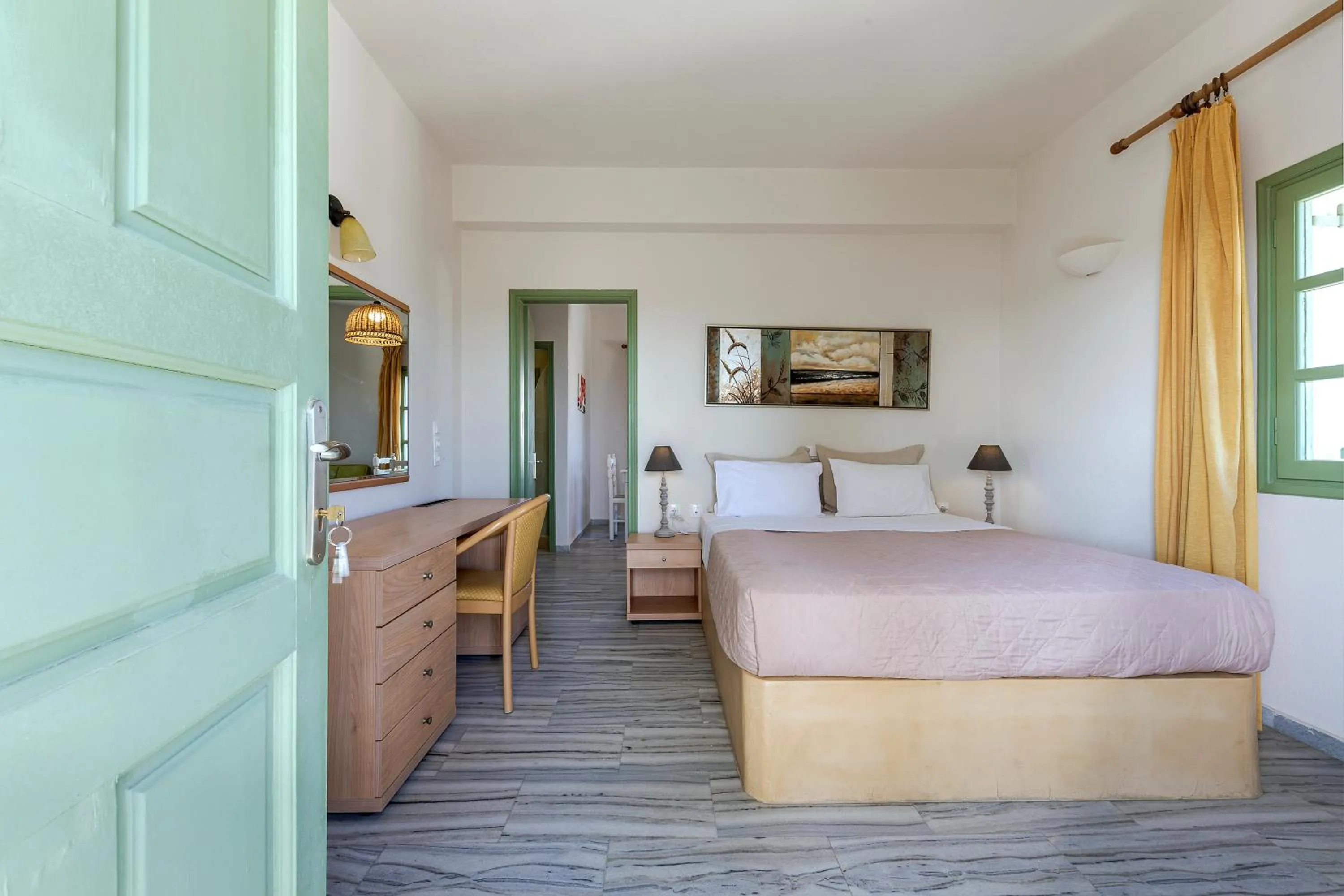 Bedroom, Bed in Ambeli Apartments