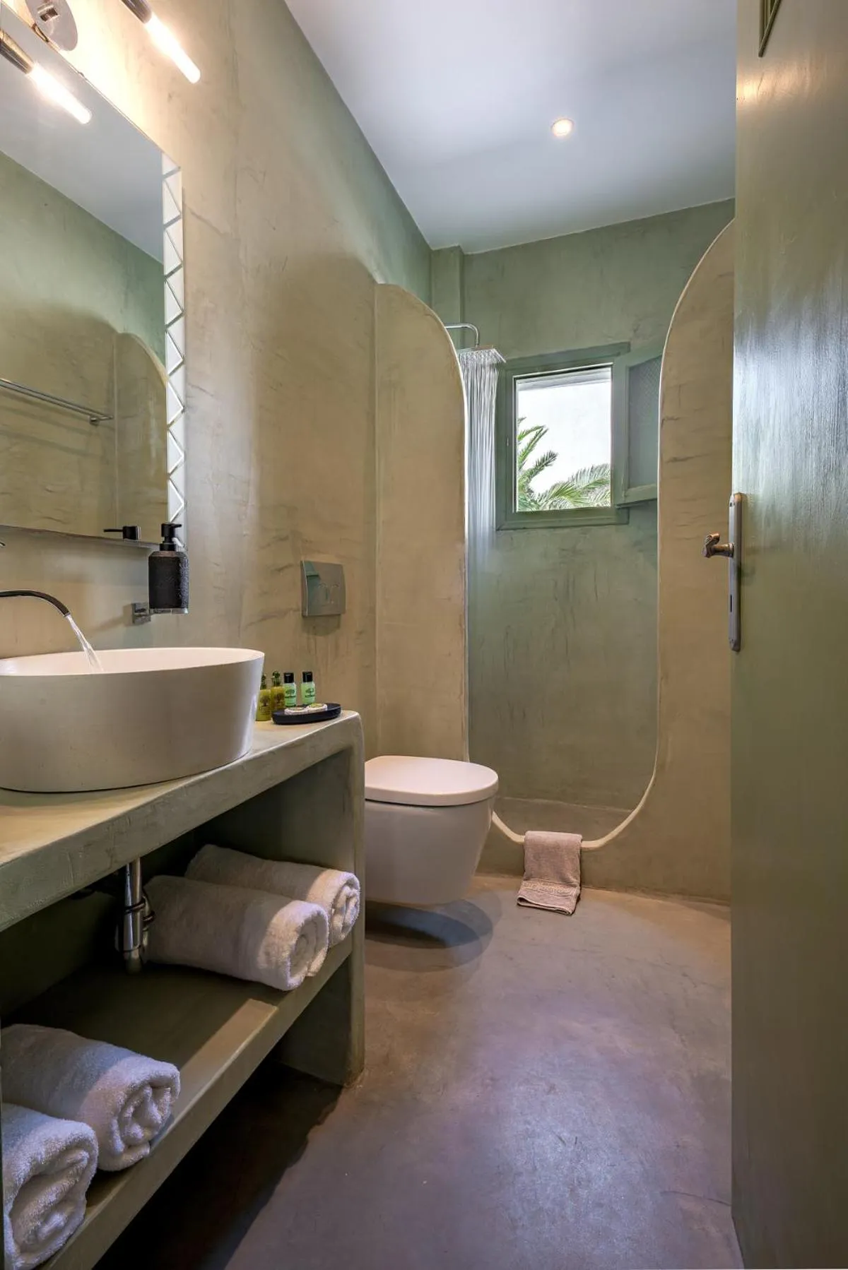 Bathroom in Ambeli Apartments