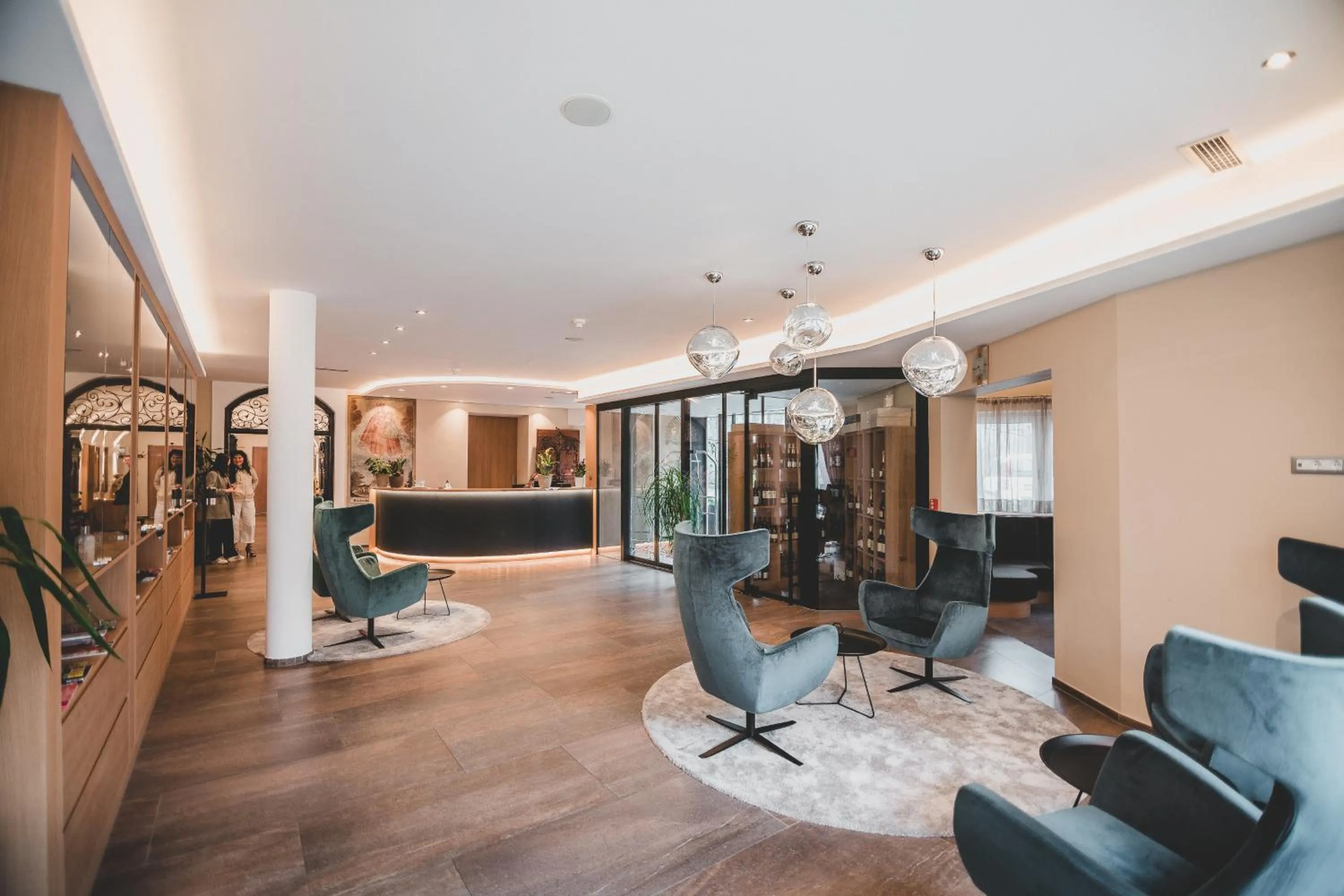 Lobby or reception in Hotel Wessobrunn