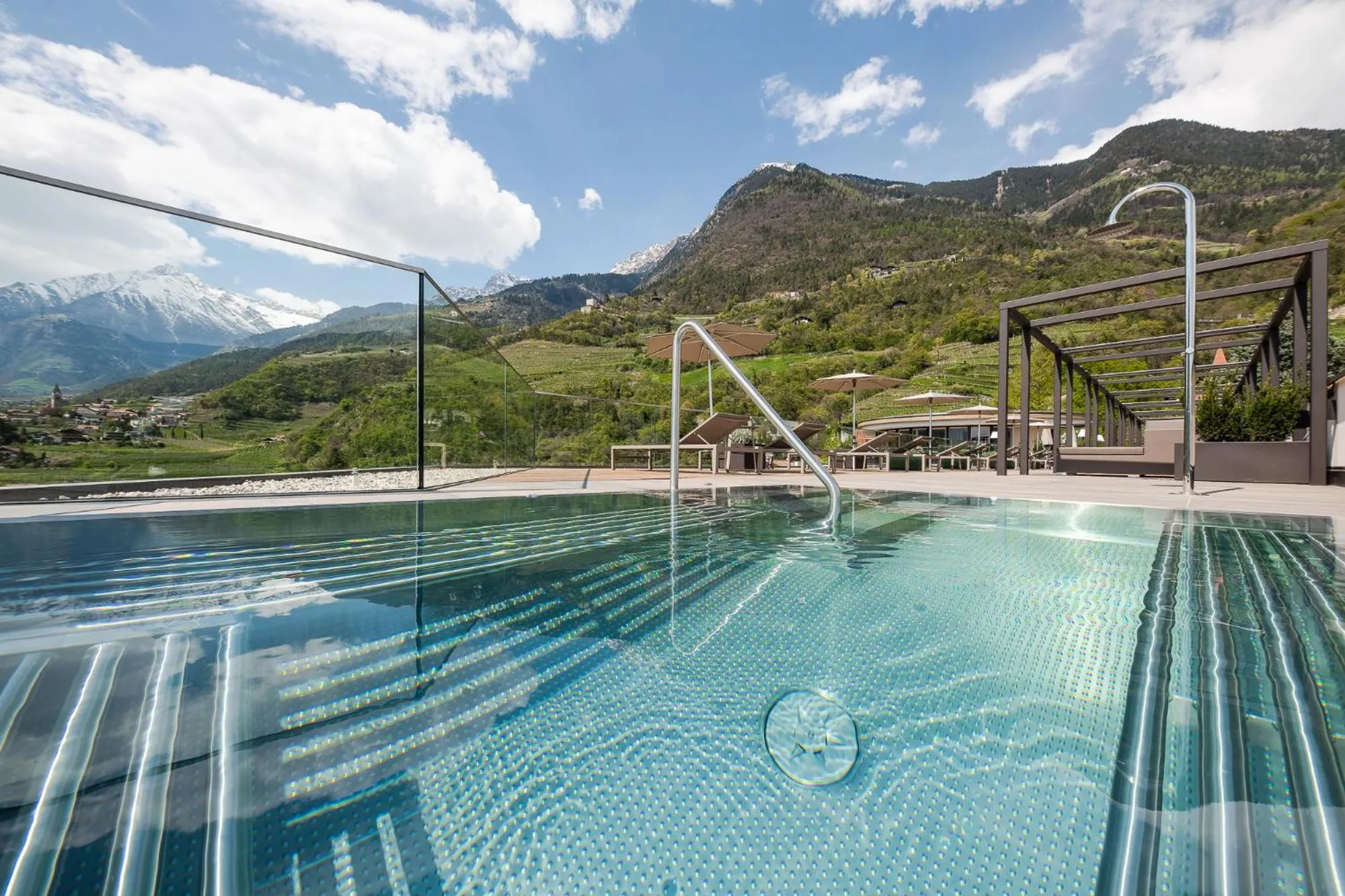 Hot Tub in Hotel Wessobrunn