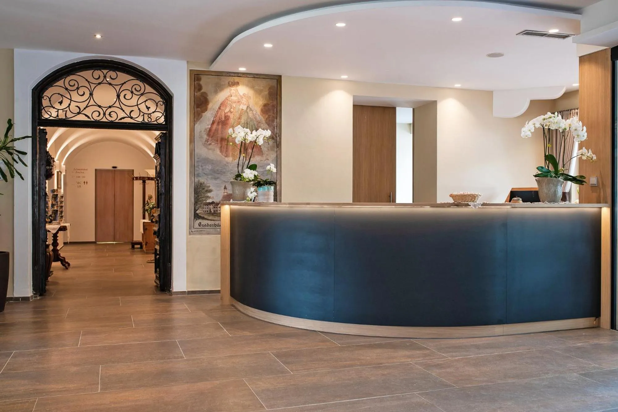 Lobby or reception in Hotel Wessobrunn