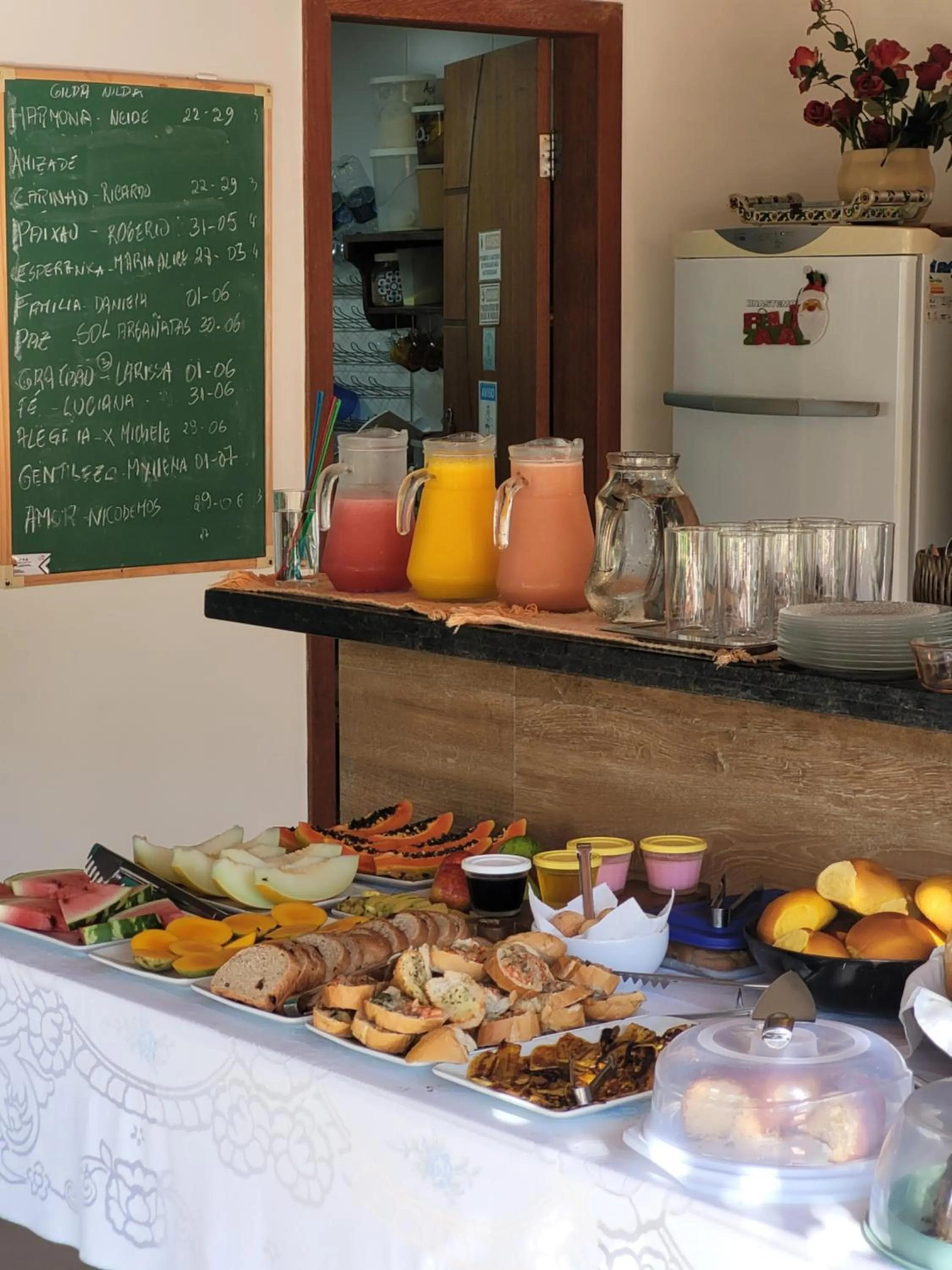 Breakfast in Pousada Jeito Bom de Viver