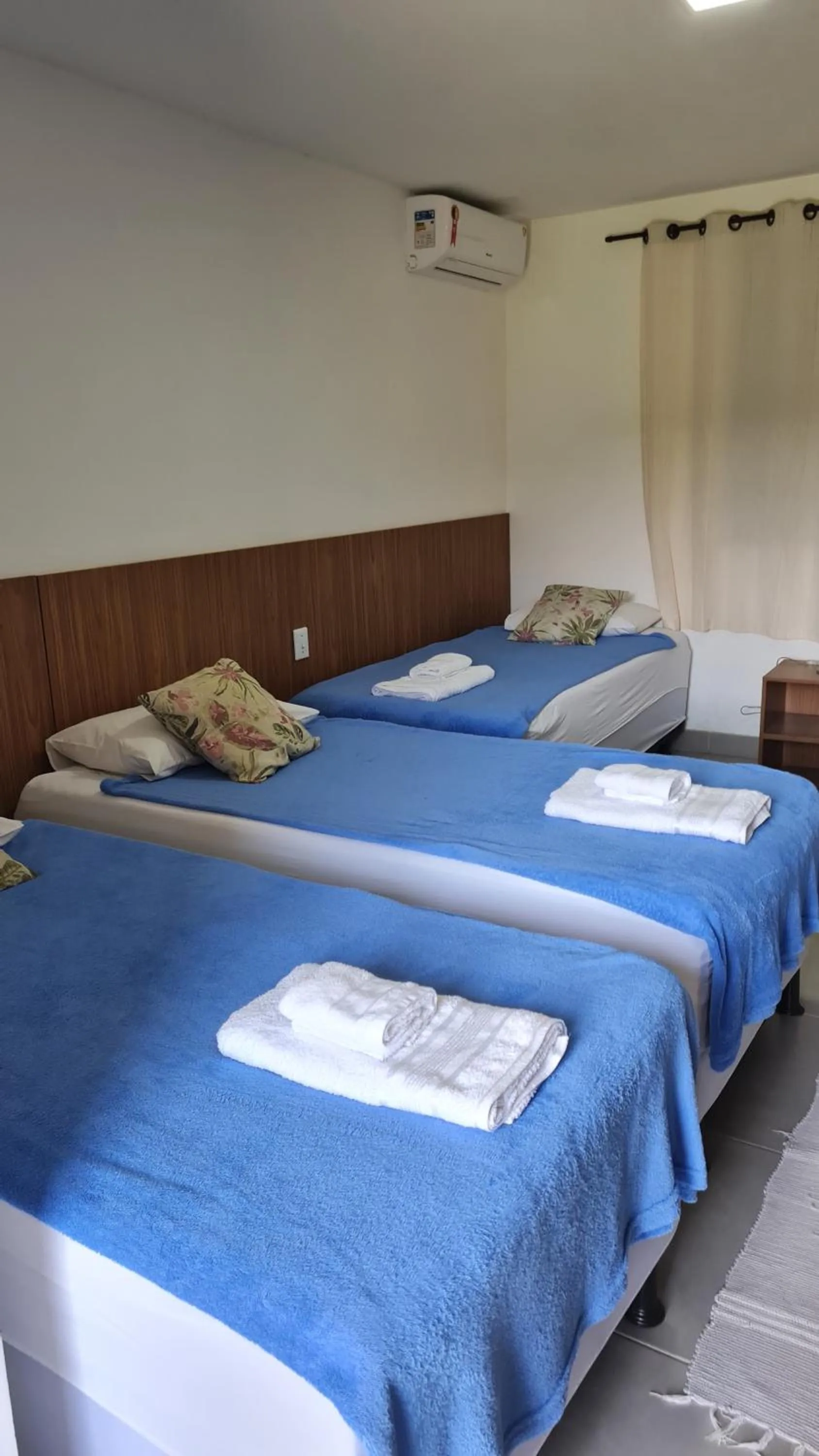 Bed in Pousada Jeito Bom de Viver