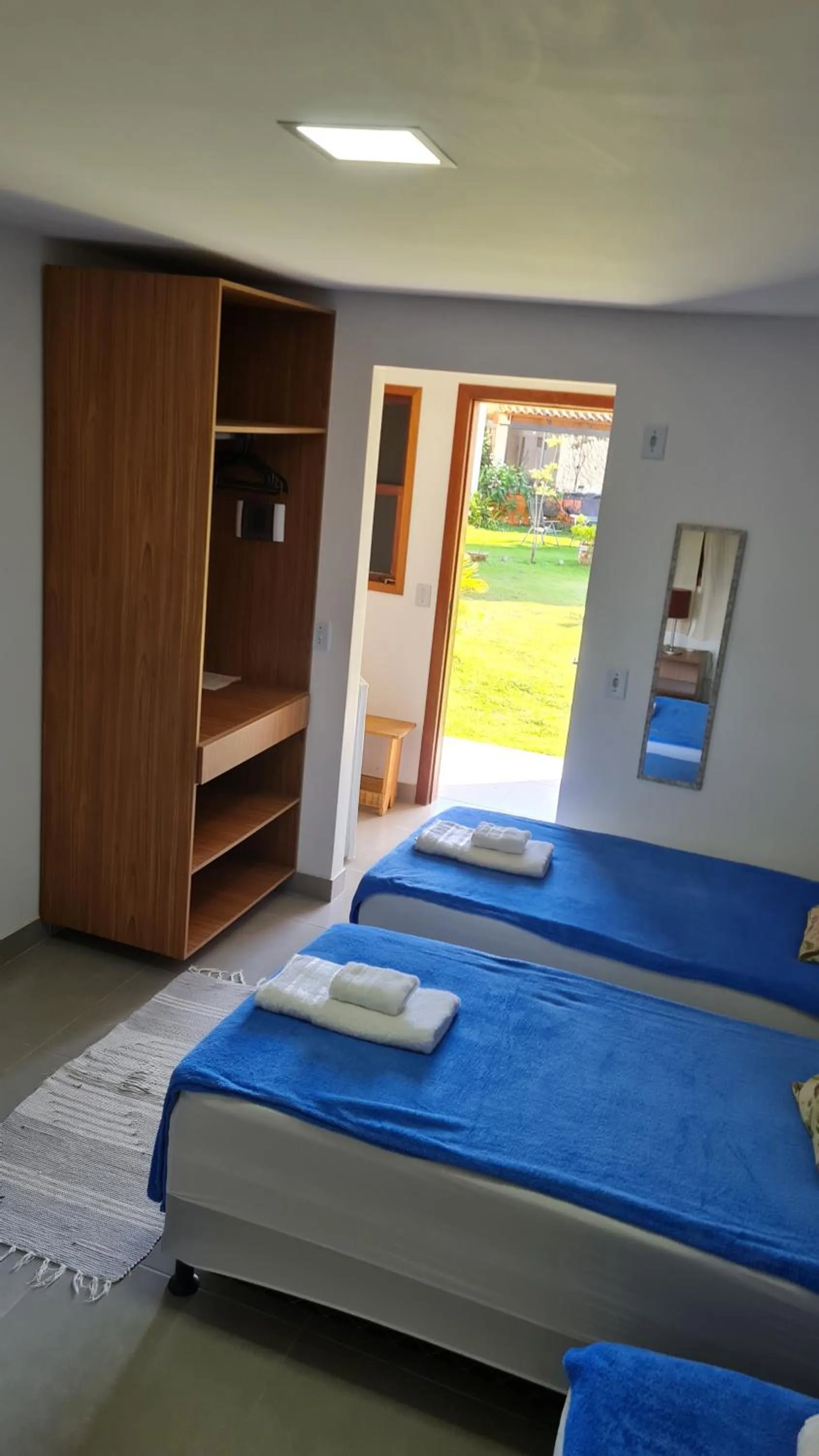 Bed in Pousada Jeito Bom de Viver