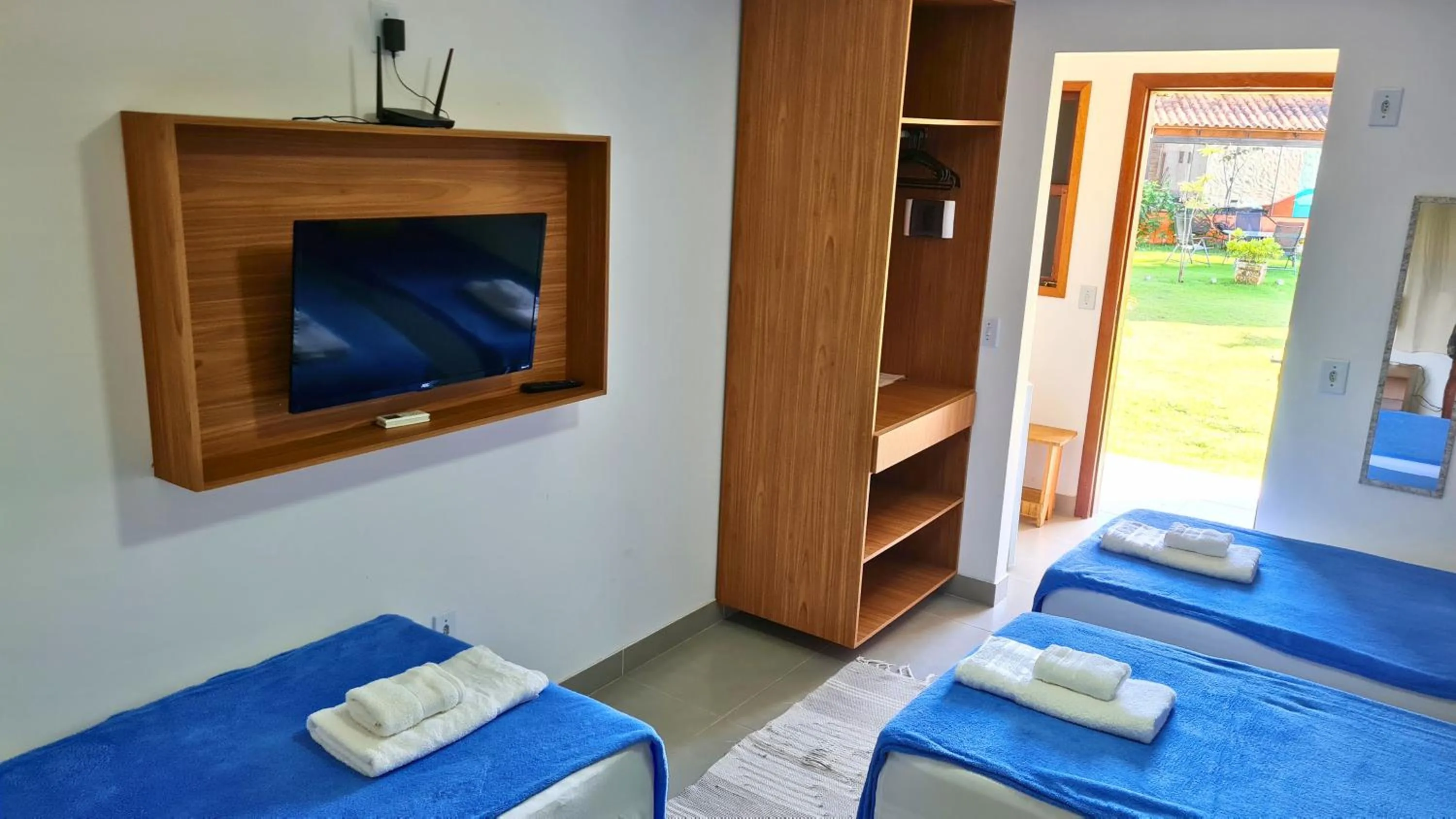 Bedroom, Bed in Pousada Jeito Bom de Viver