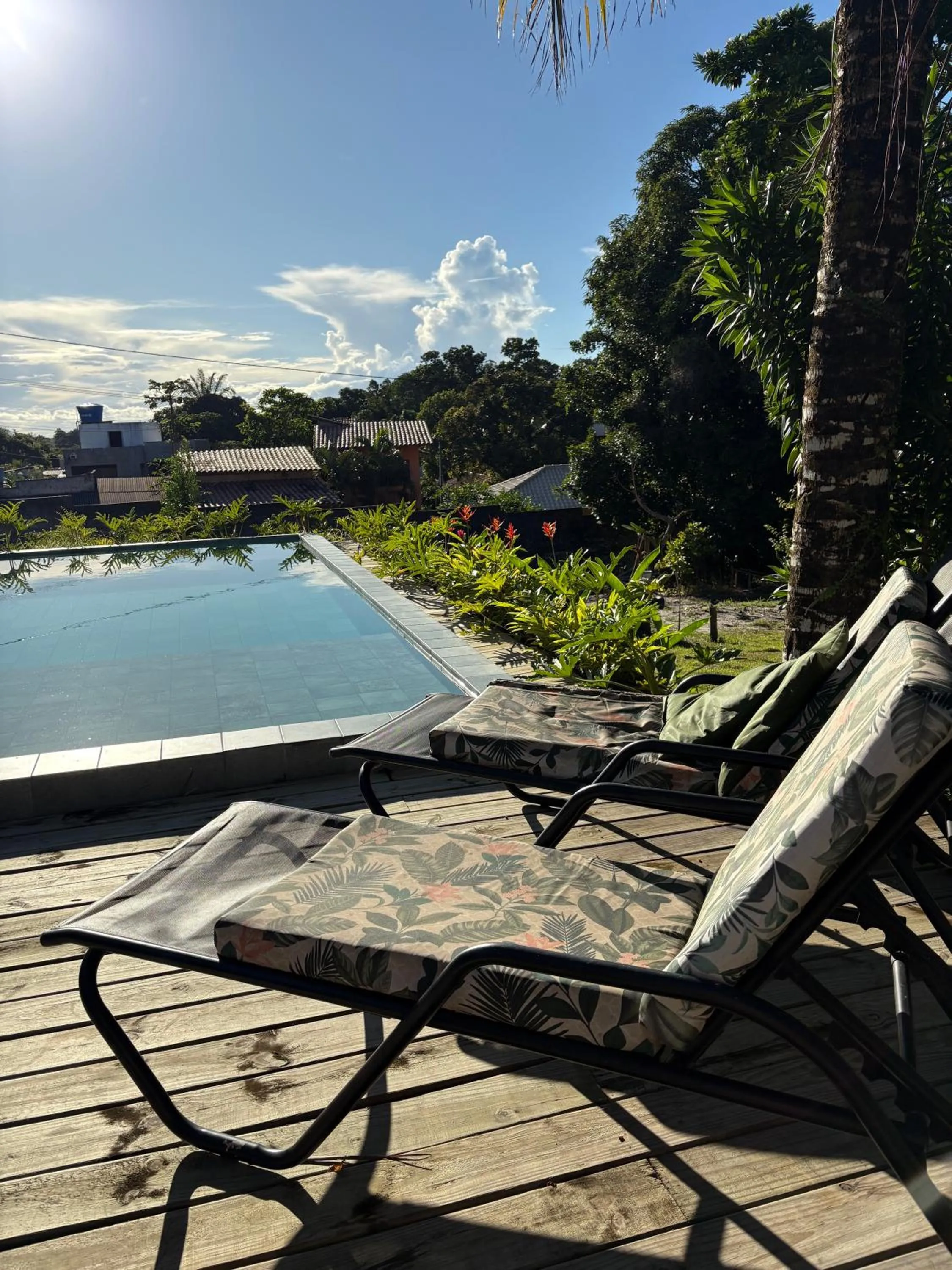 Swimming pool in Pousada Jeito Bom de Viver