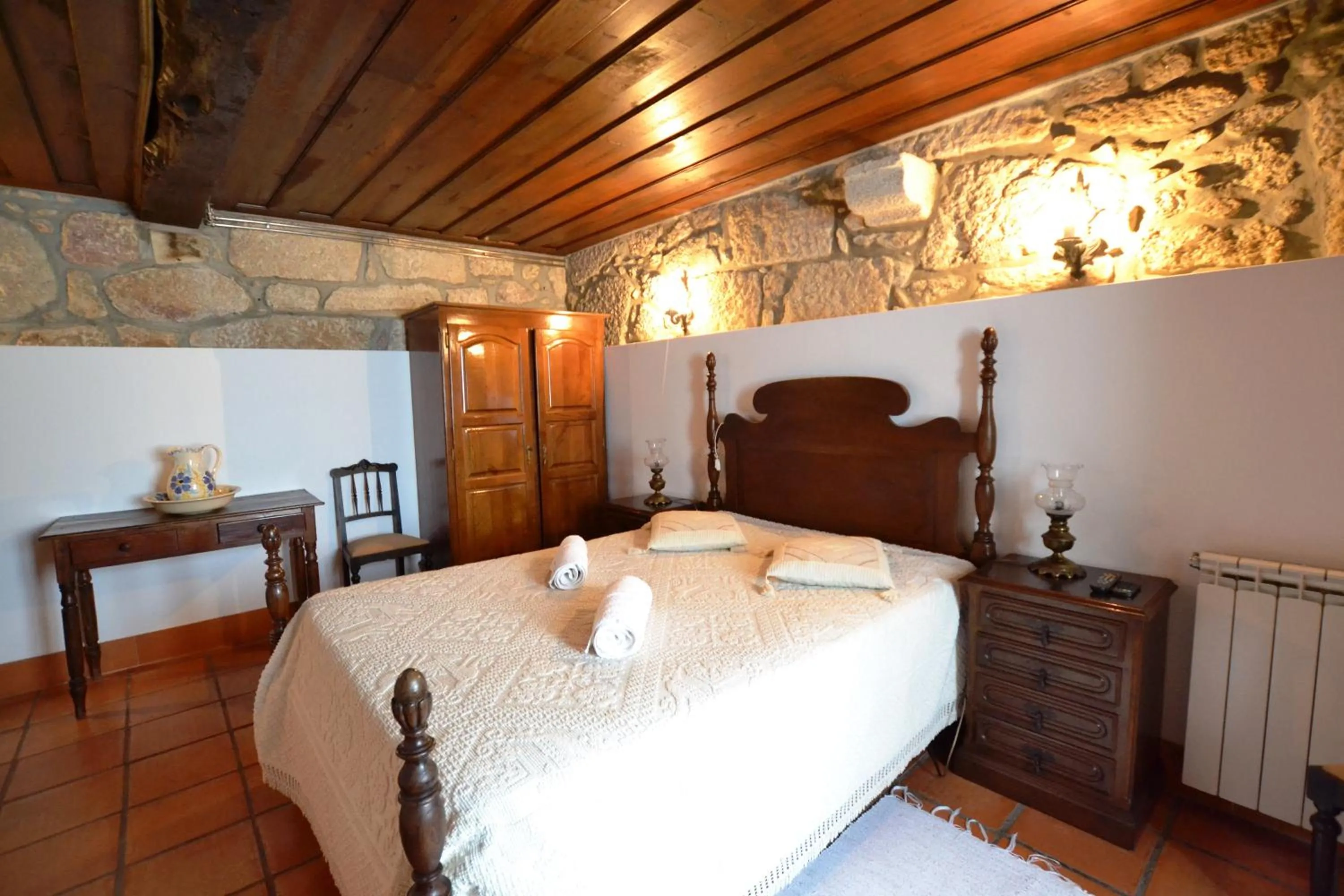 Bedroom, Bed in Casa de Sta Comba