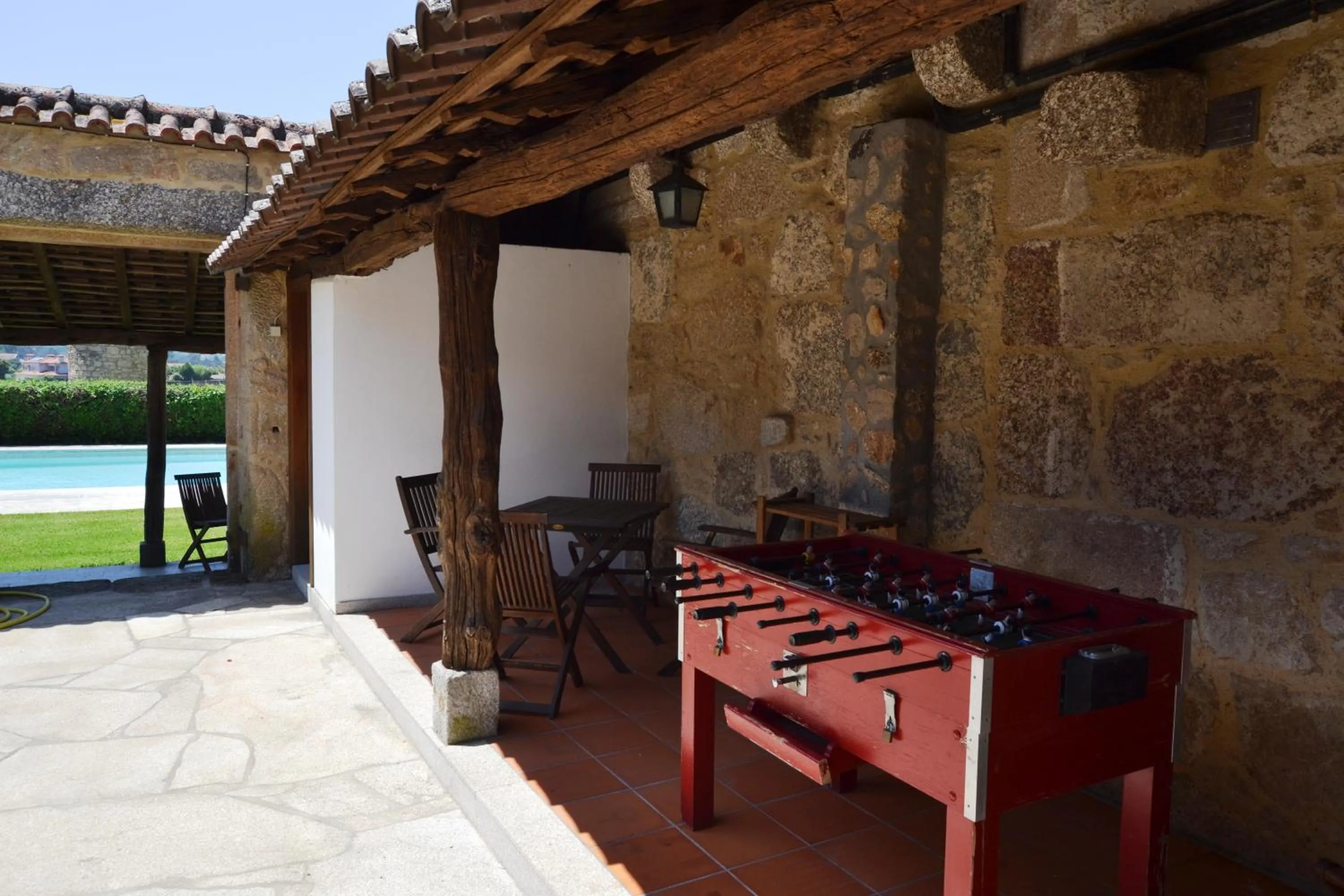 Area and facilities in Casa de Sta Comba