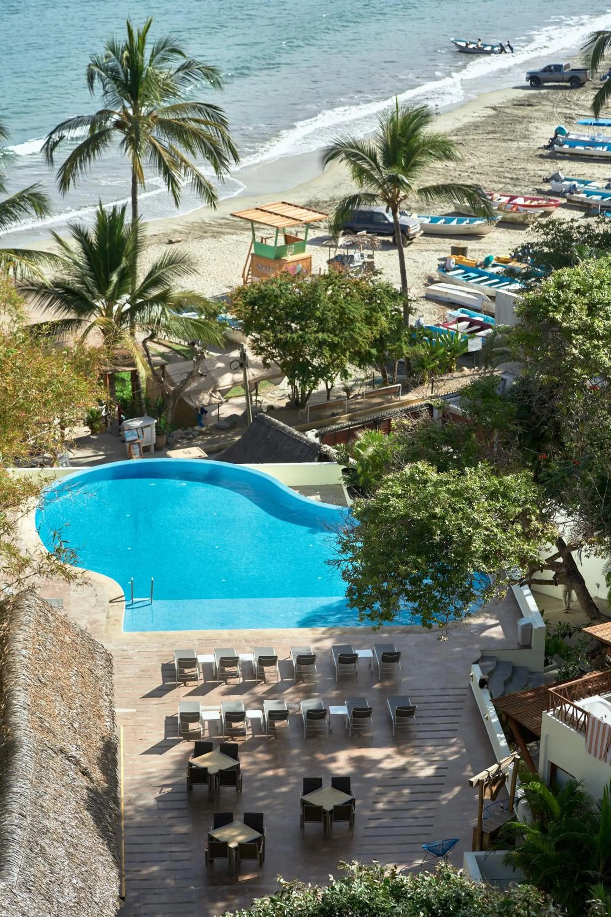 Beach in Ysuri Sayulita - Beachfront Hotel