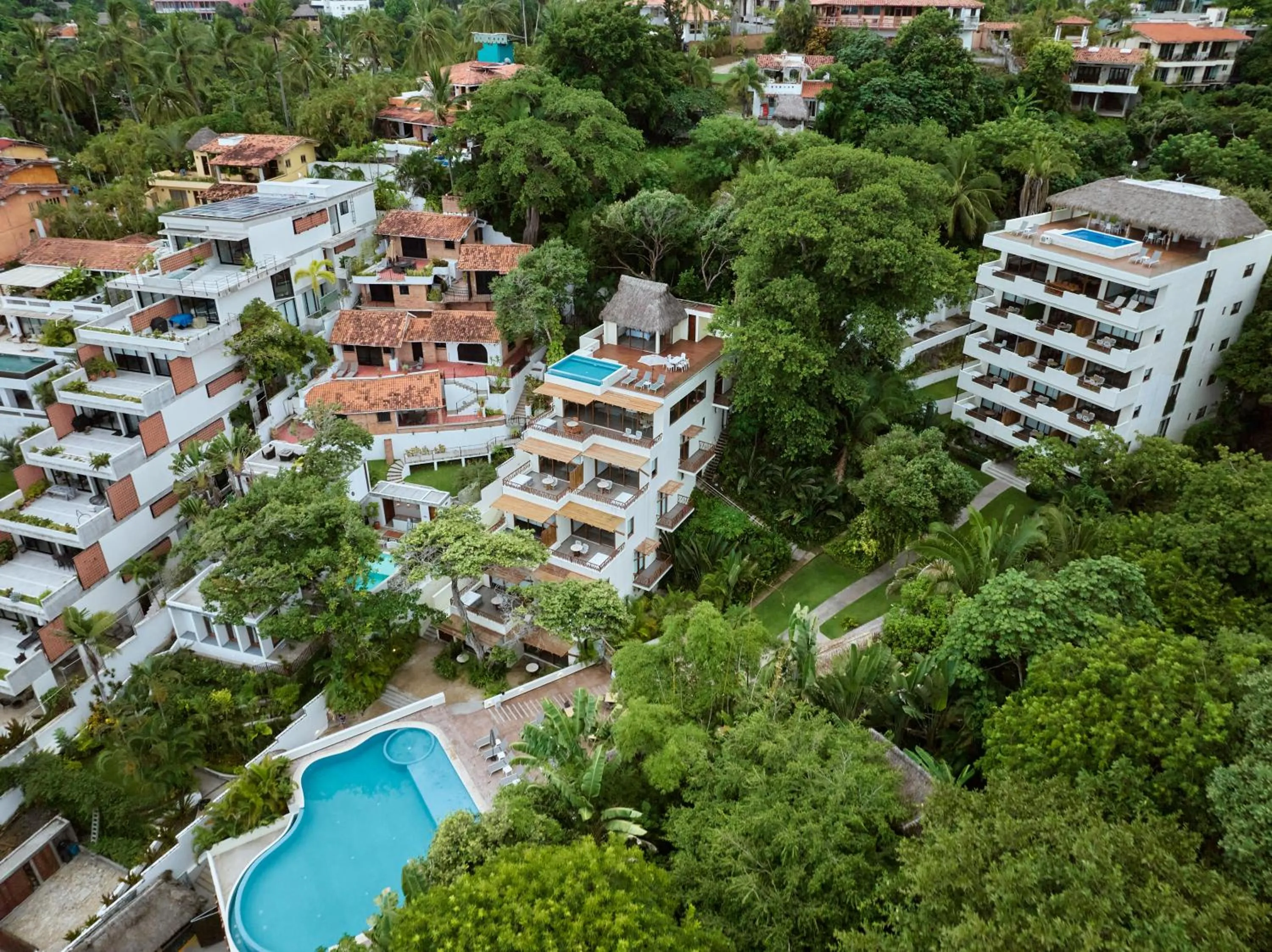 Property building in Ysuri Sayulita - Beachfront Hotel