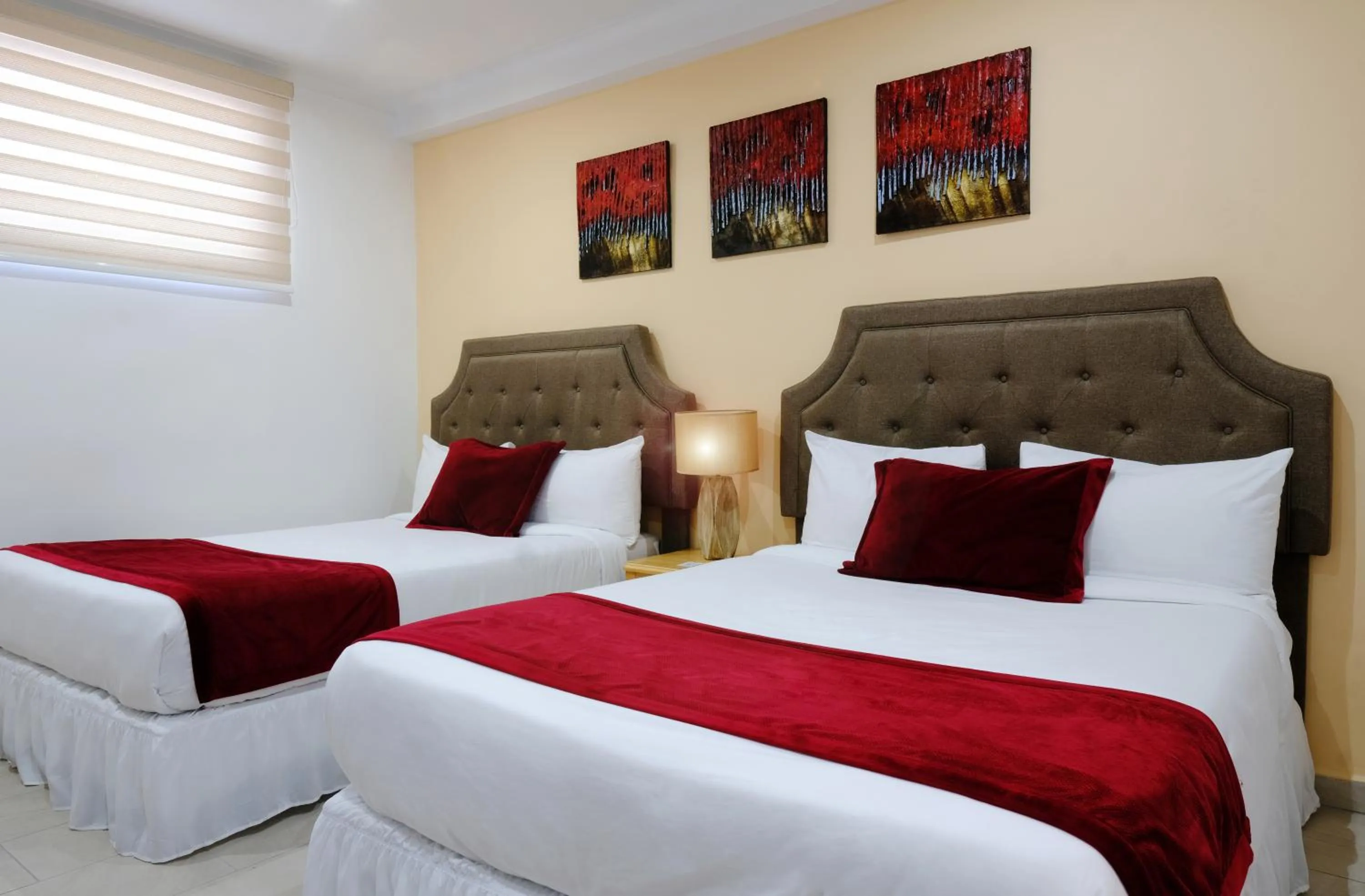 Bed in Victoria City Hotel