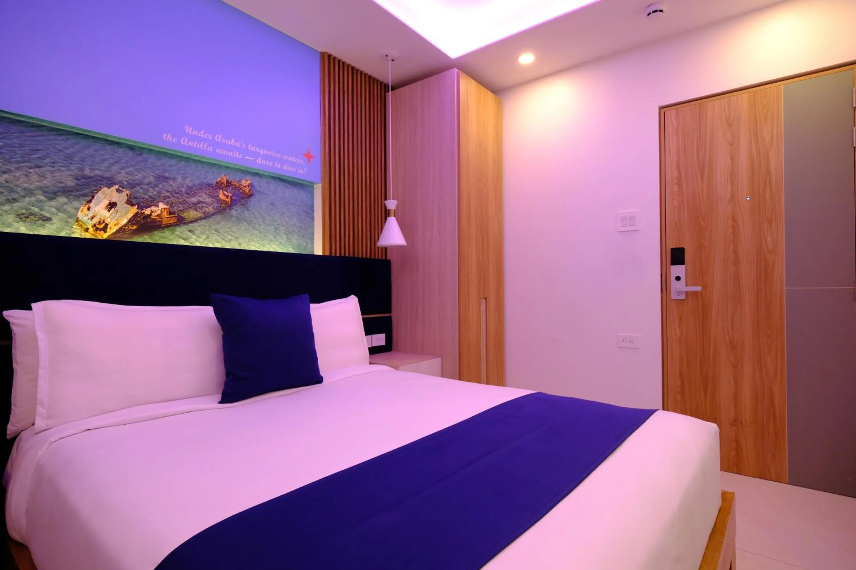 Bed in Victoria City Hotel