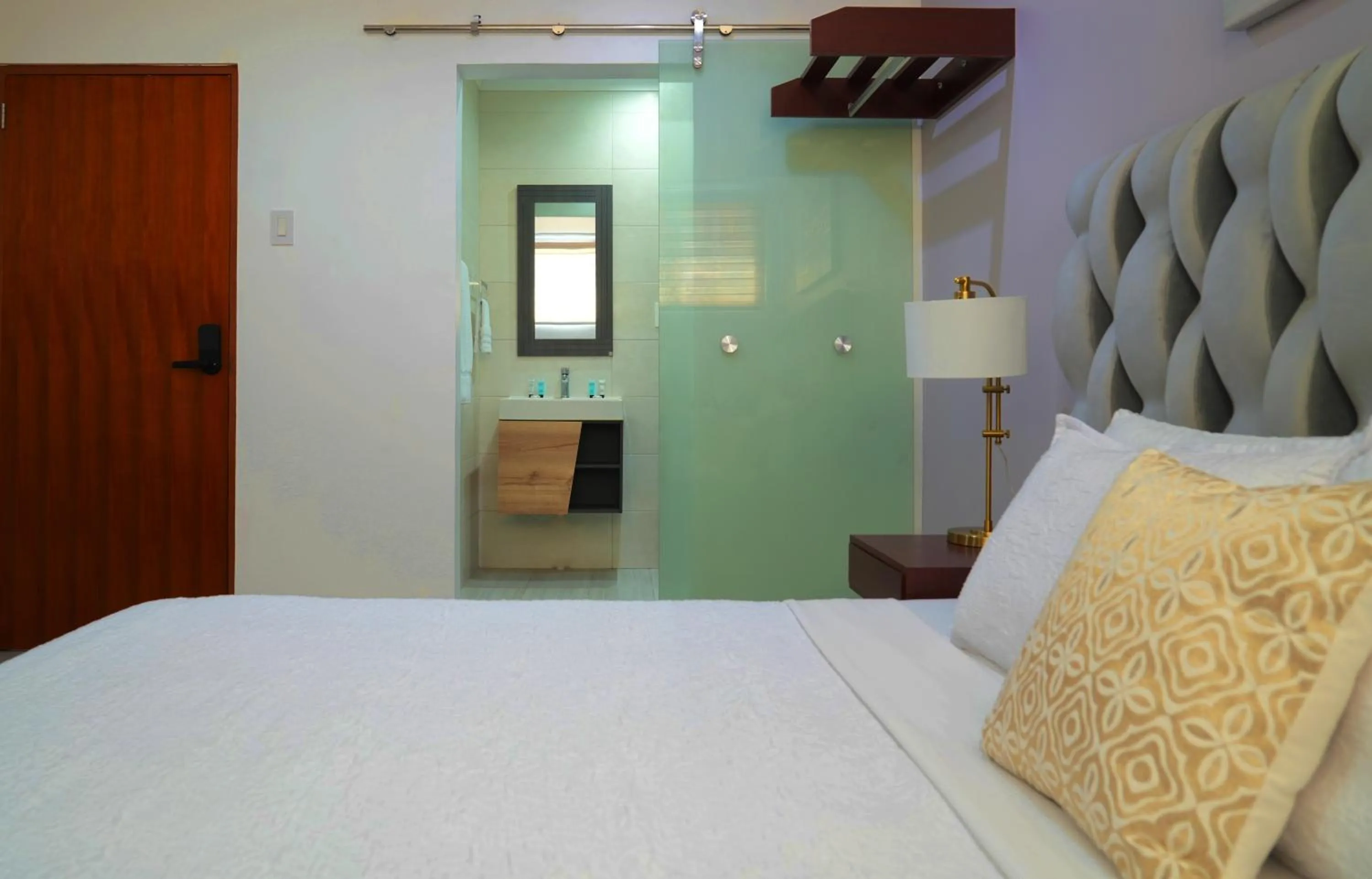 Bed in Victoria City Hotel