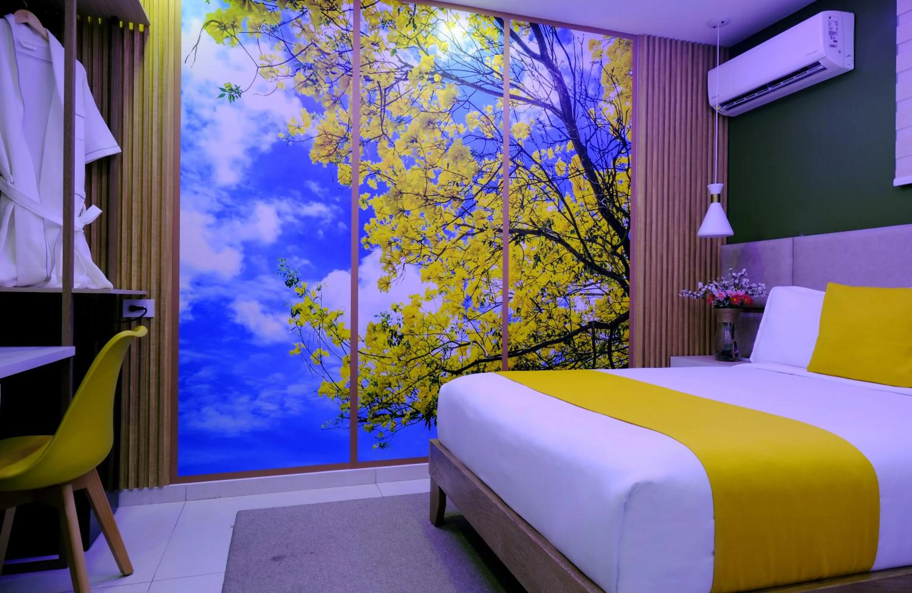 Bed in Victoria City Hotel