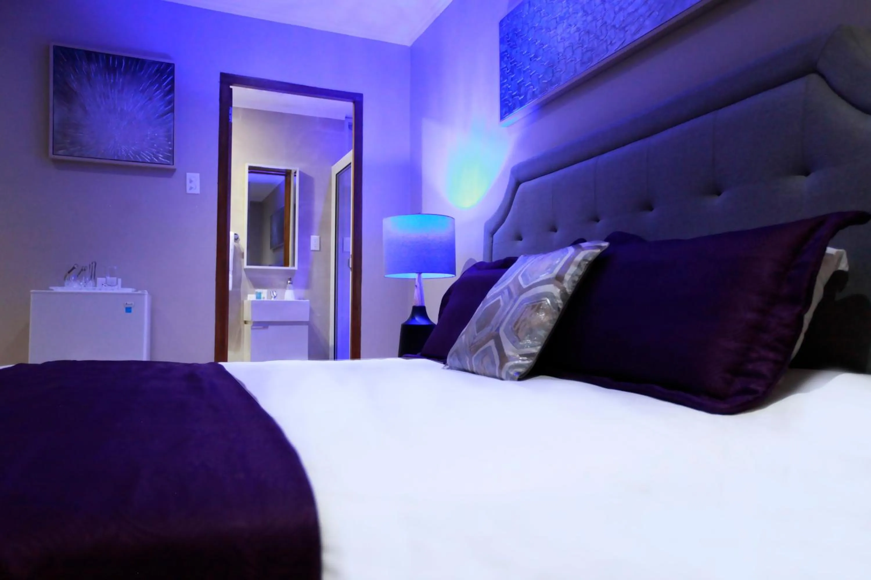 Bed in Victoria City Hotel