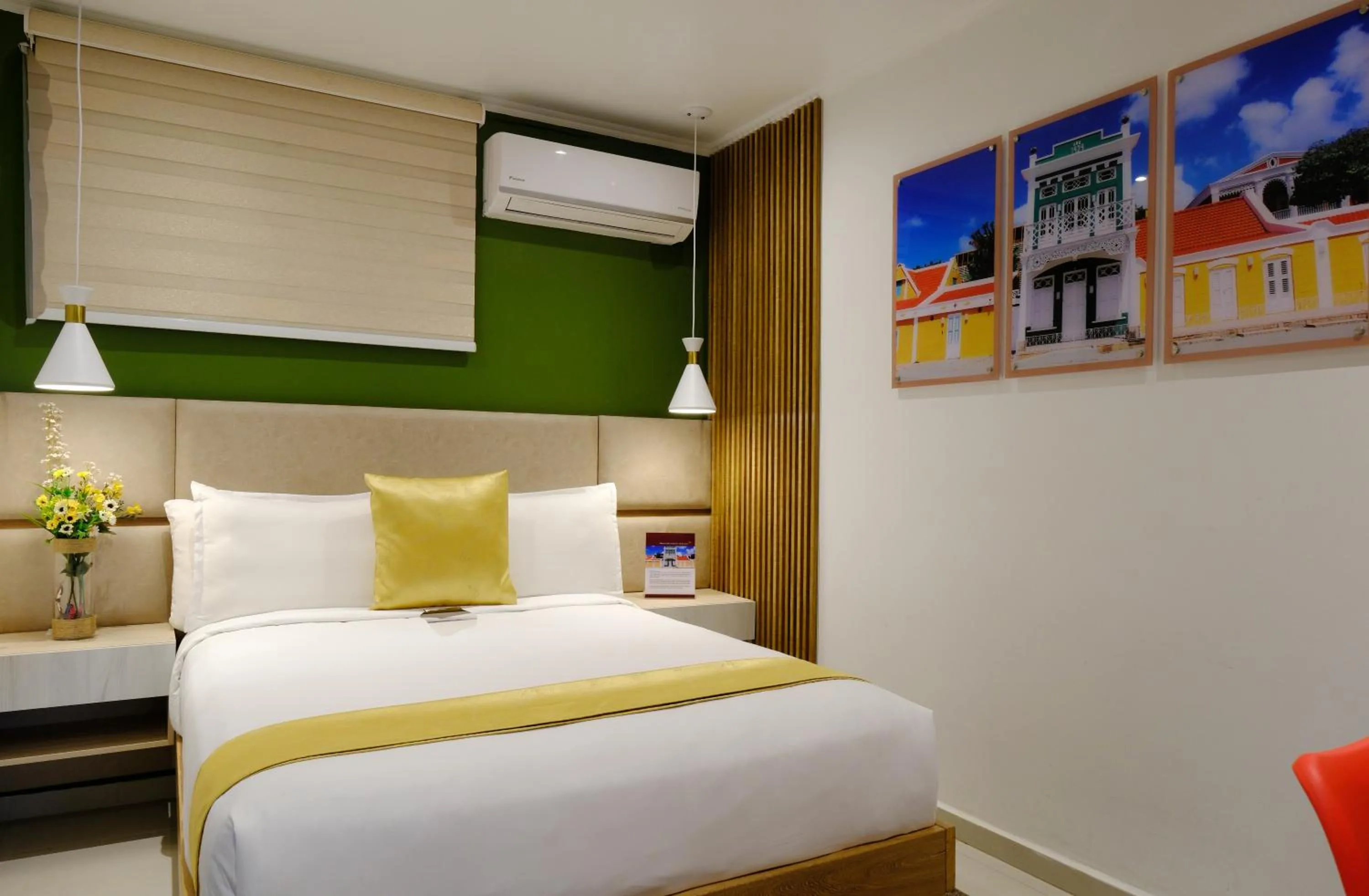 Bed in Victoria City Hotel