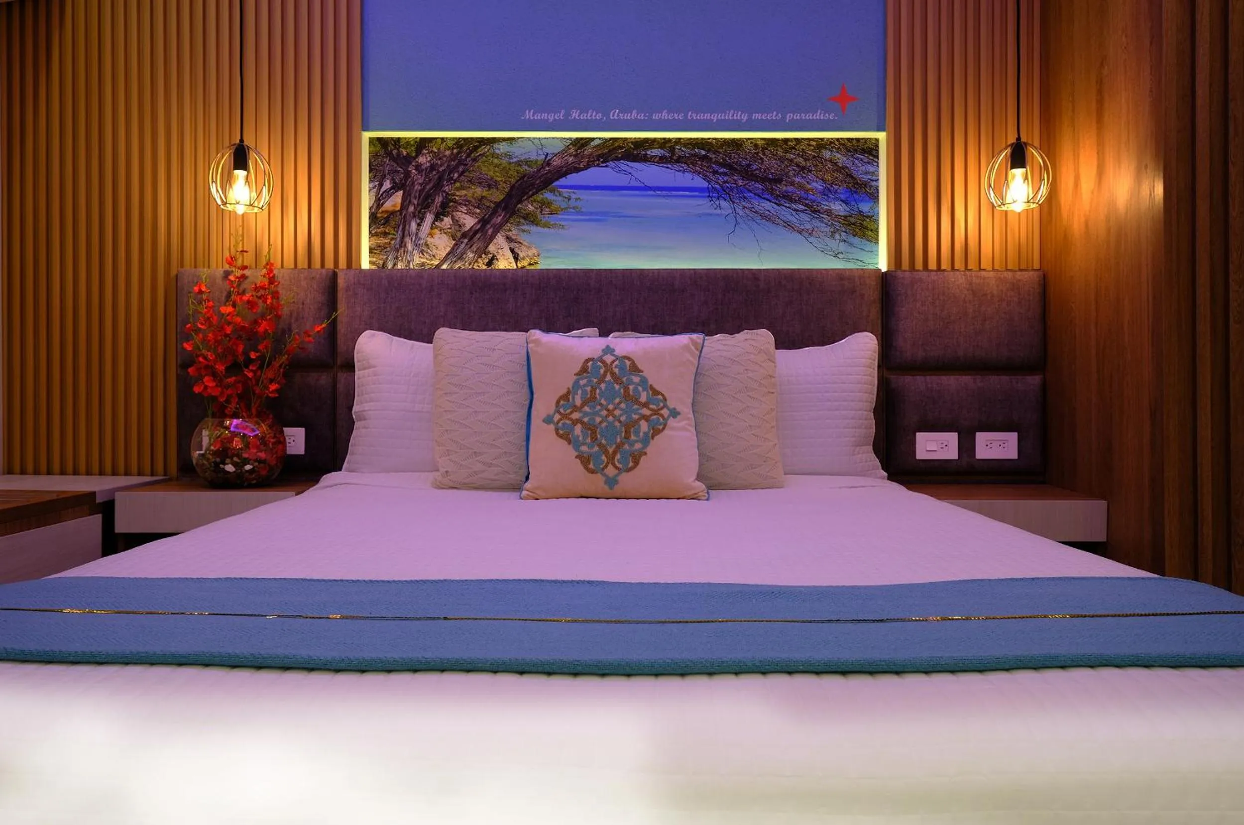 Bed in Victoria City Hotel