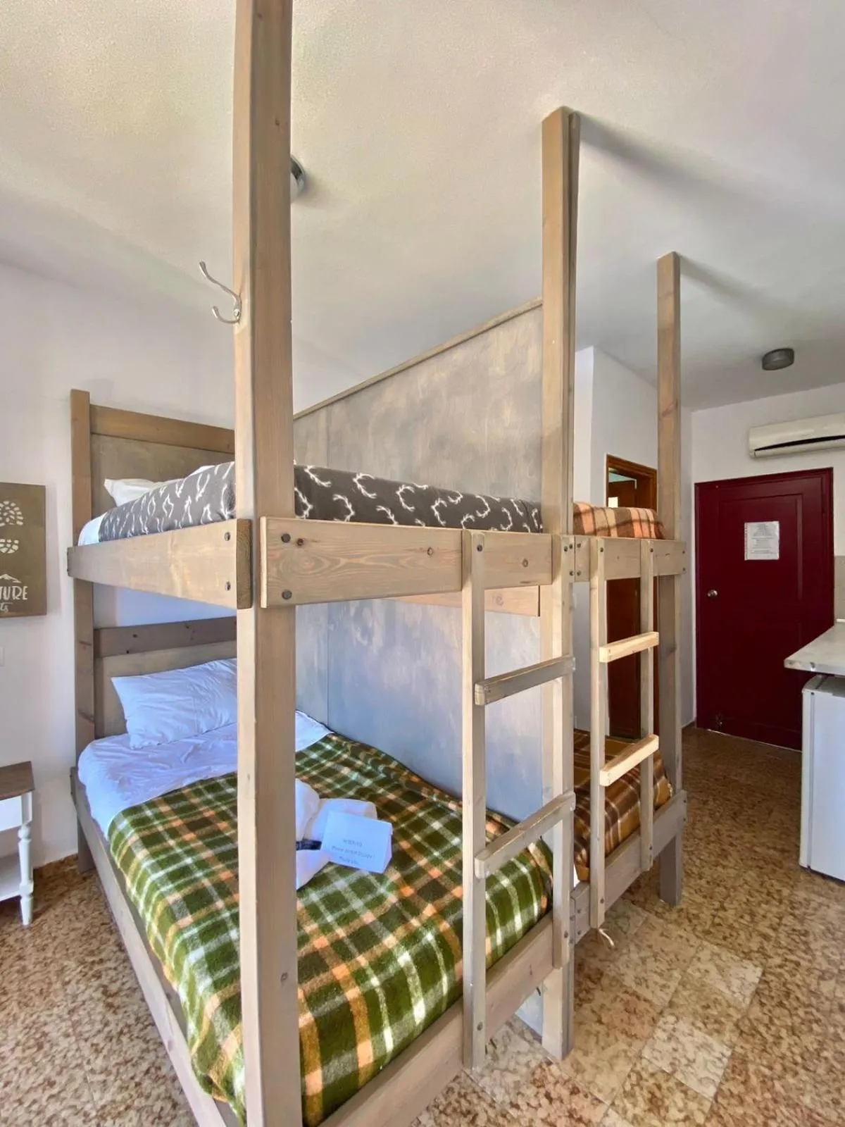 Bed in Afroditi Hotel