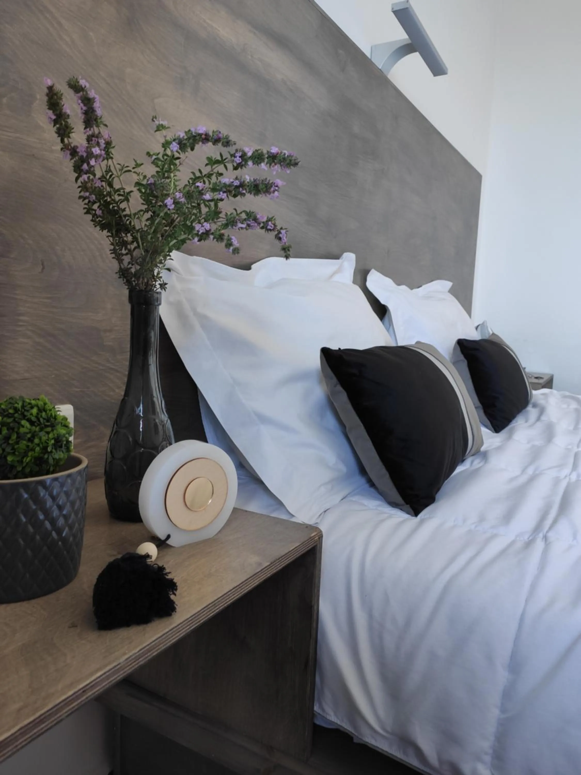 Bed in Afroditi Hotel