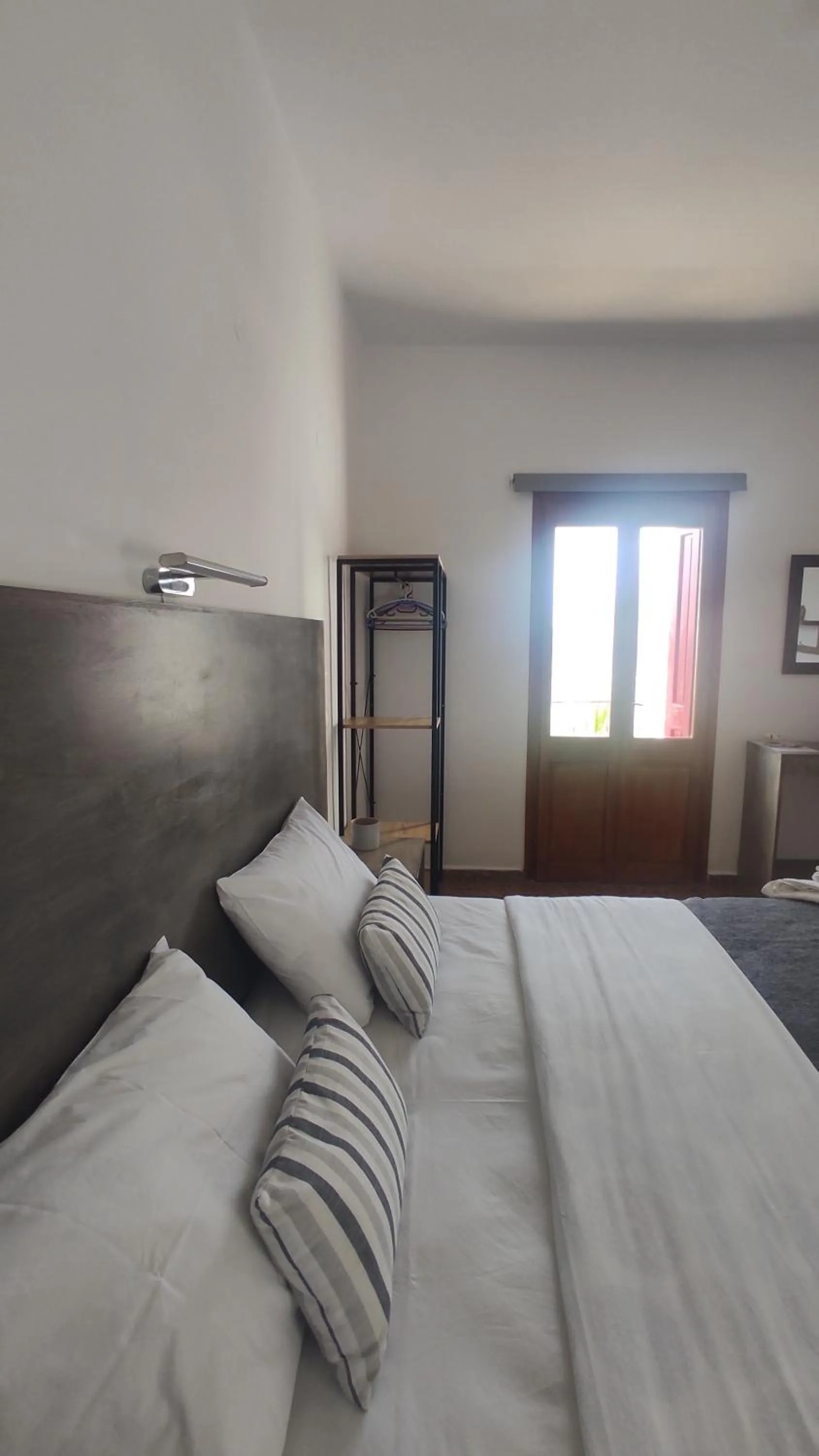 Bed in Afroditi Hotel