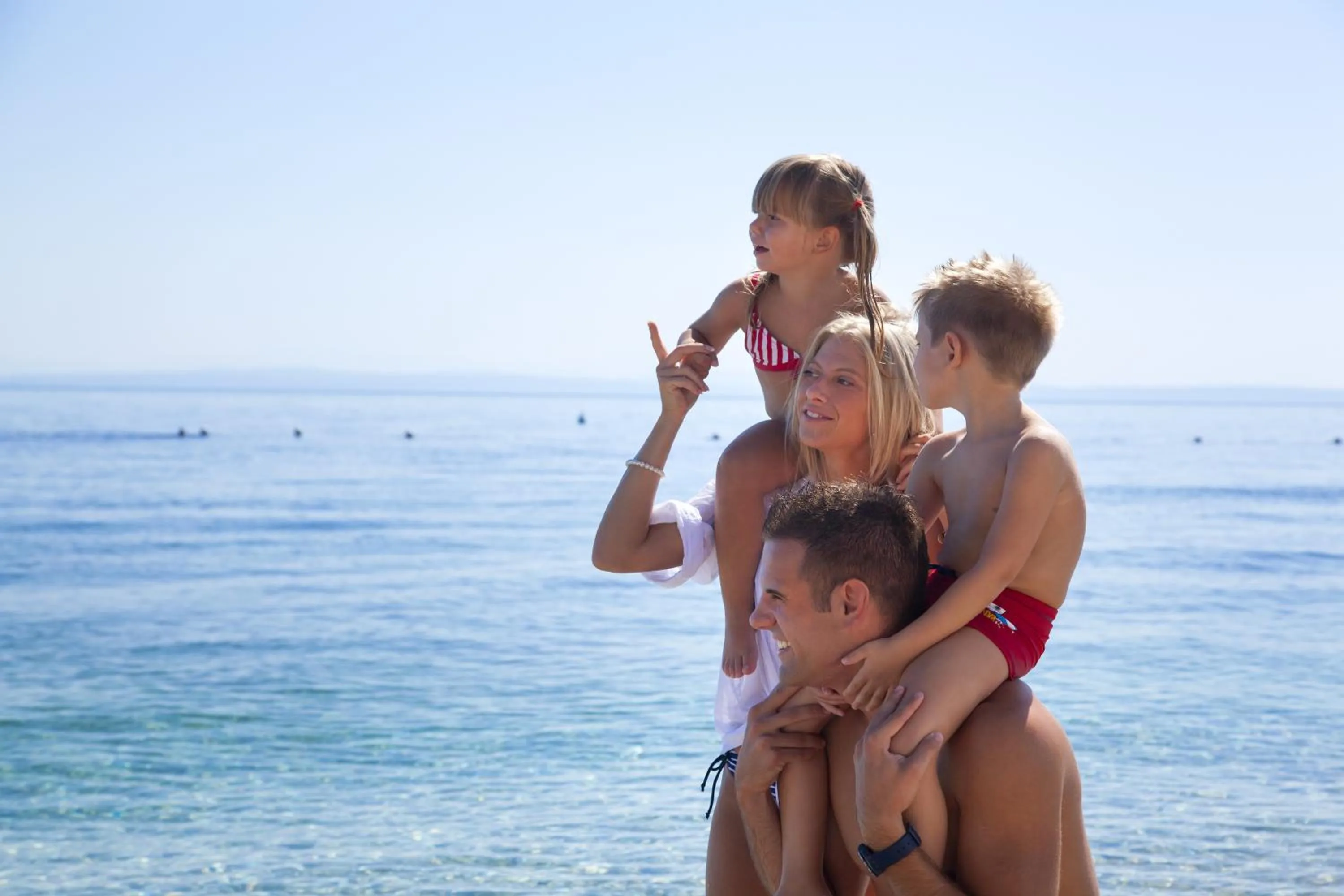 Beach in Remisens CASA ROSA - Hotel Metropol Annexe