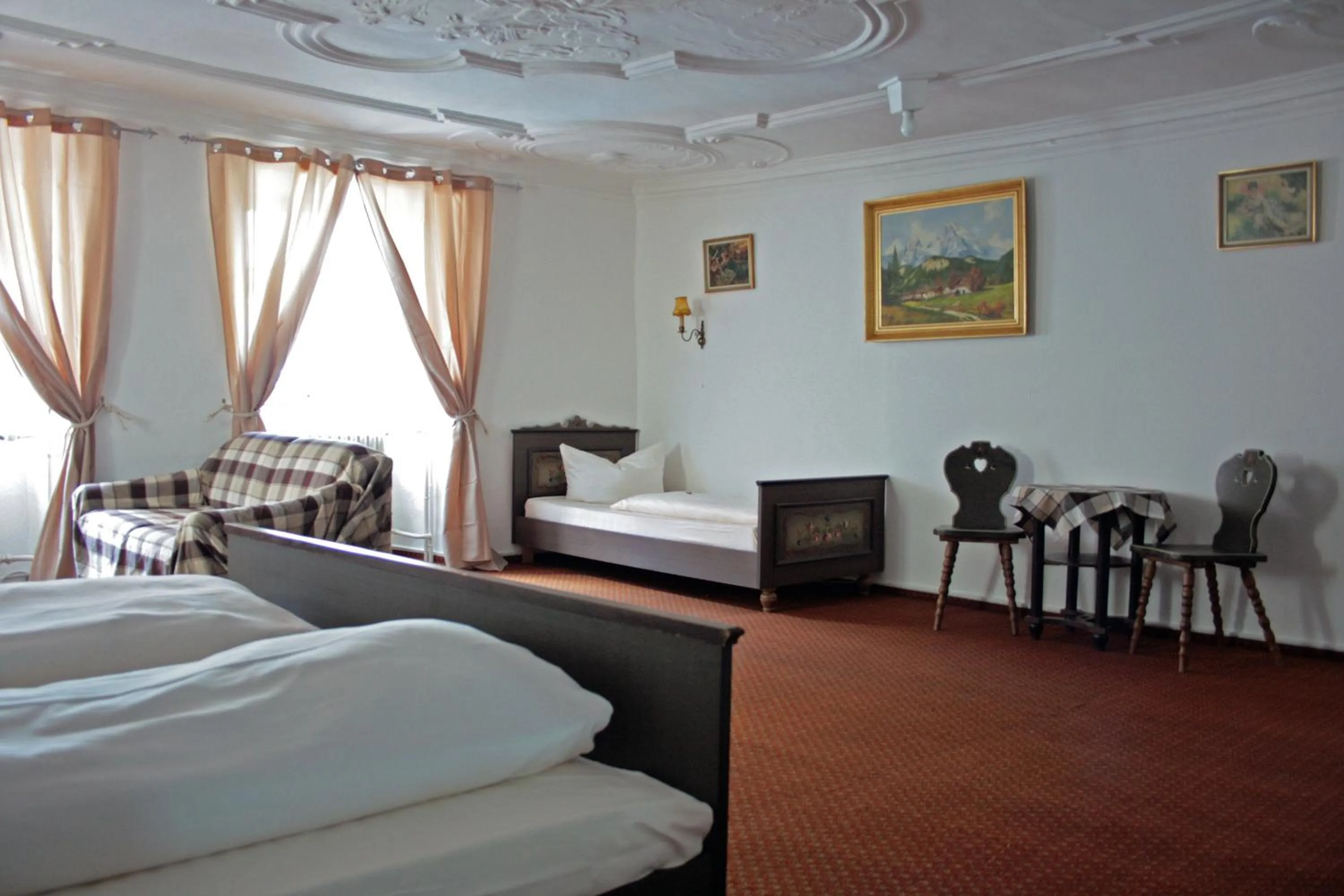 Photo of the whole room, Bed in Hotel am weißen Turm