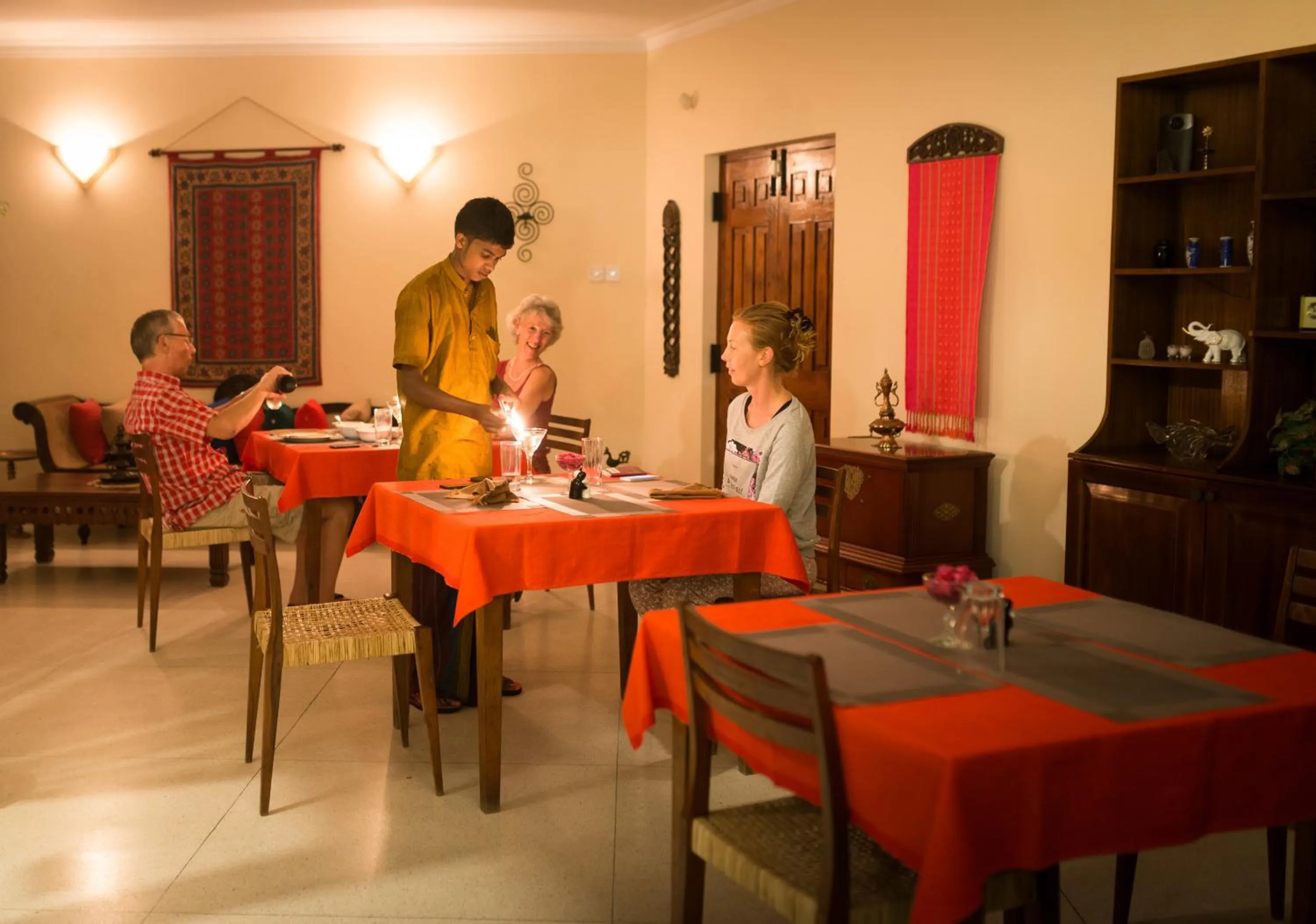 group of guests in Villa 49