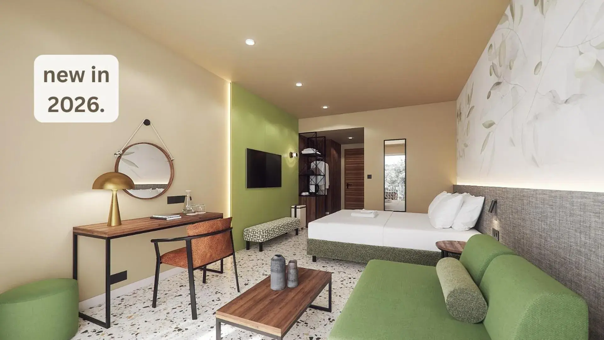 Standard Family Room and Park View in Remisens Hotel LUCIJA Standard Family Room and Park View in Remisens Hotel LUCIJA