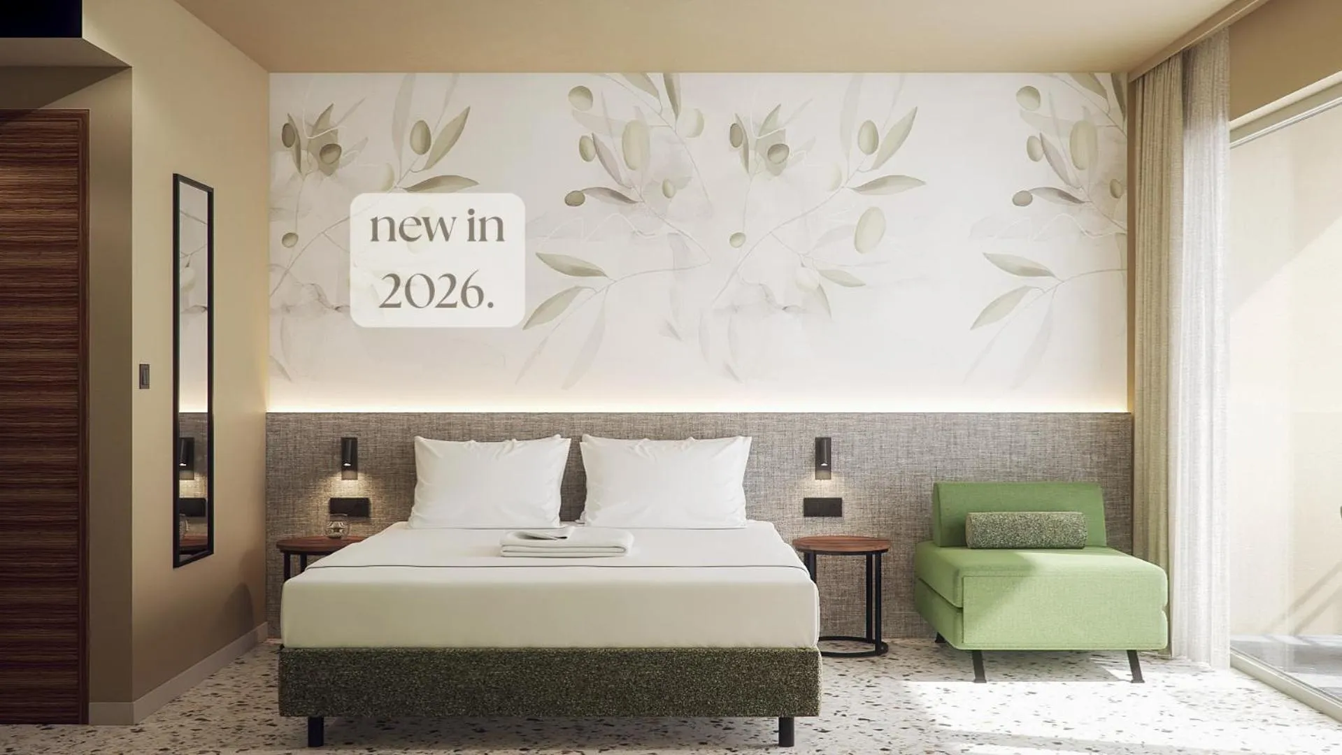 Bed in Remisens Hotel LUCIJA