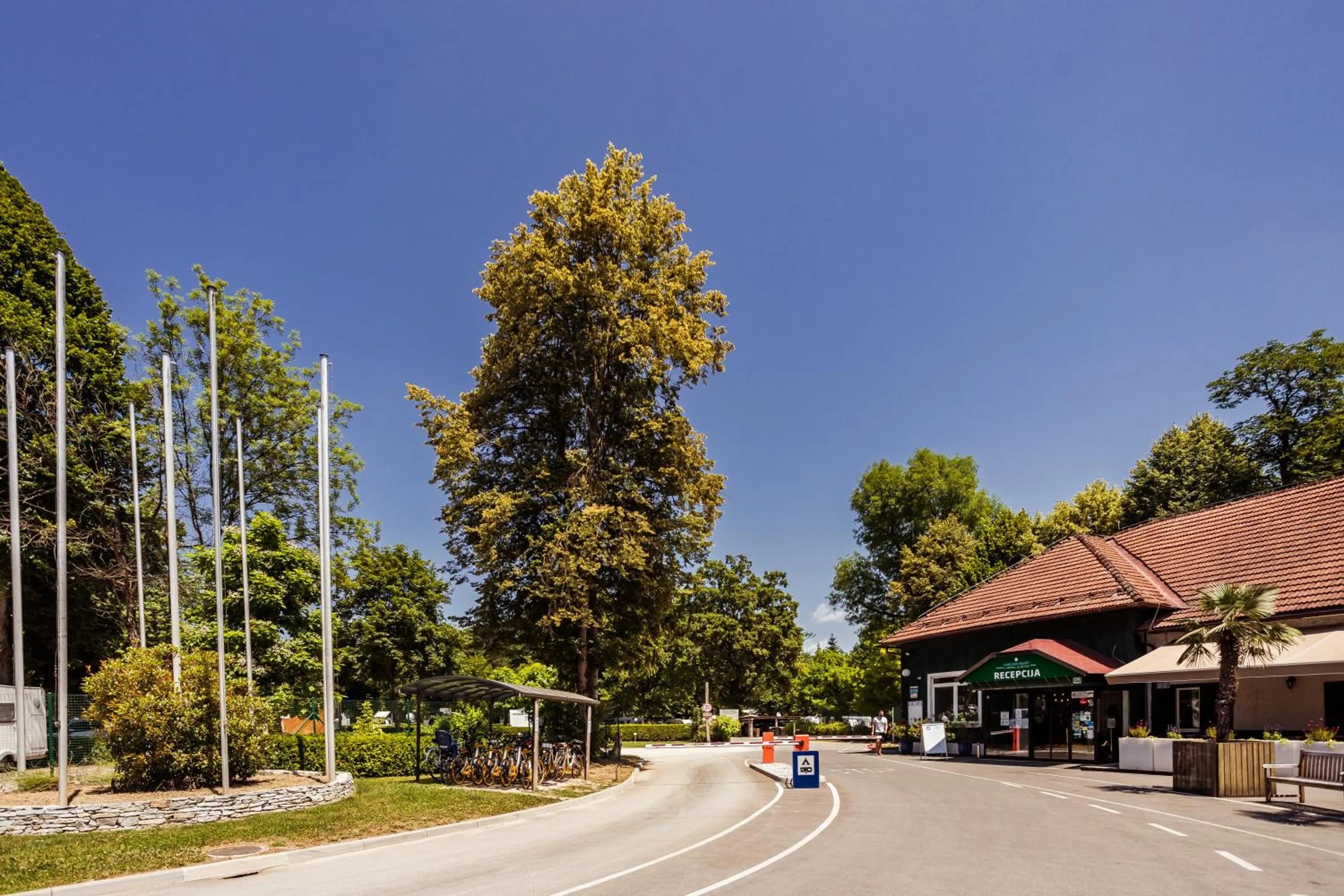 Facade/entrance in Ljubljana Resort Hotel & Camping