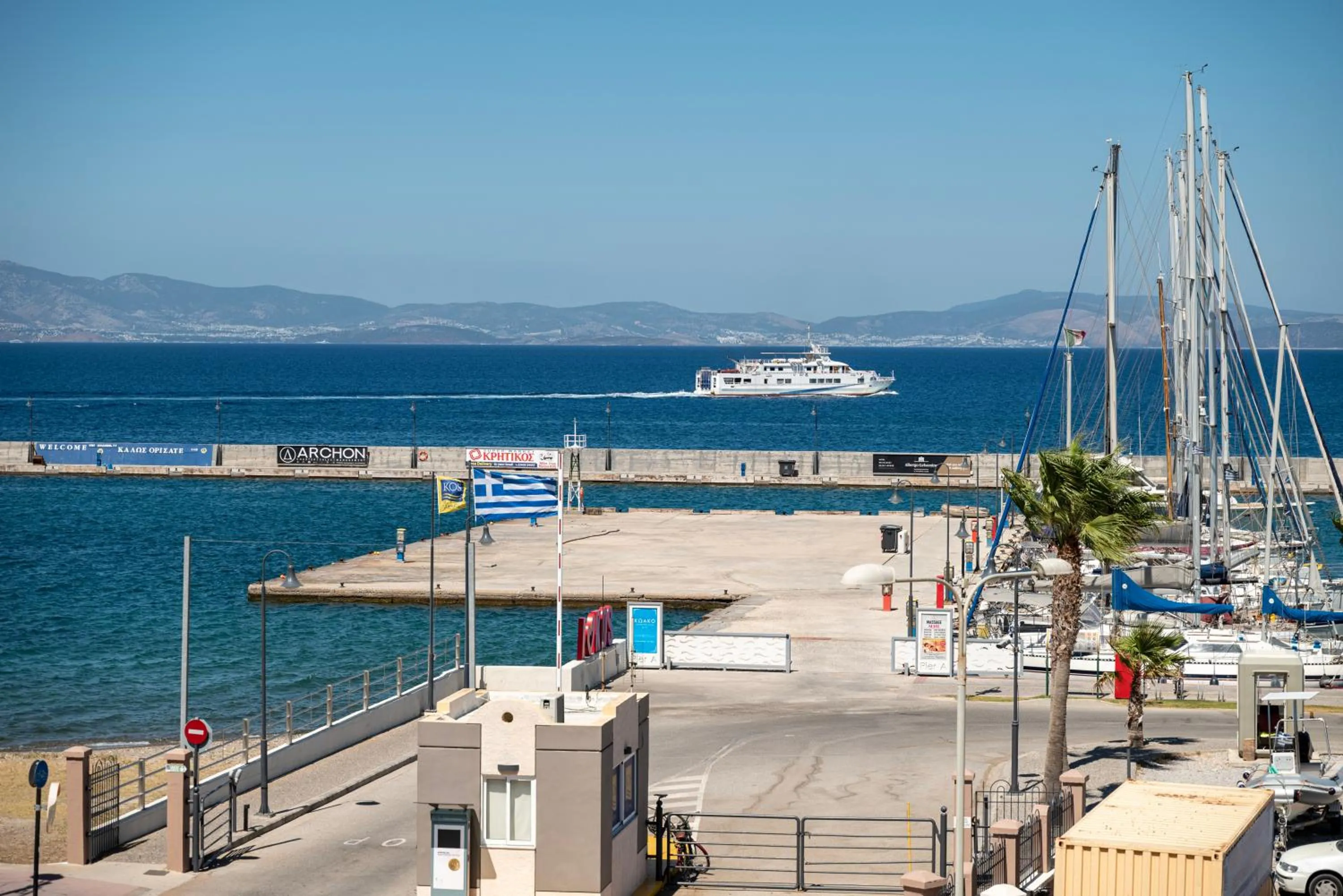 Sea view in Zephyros Hotel