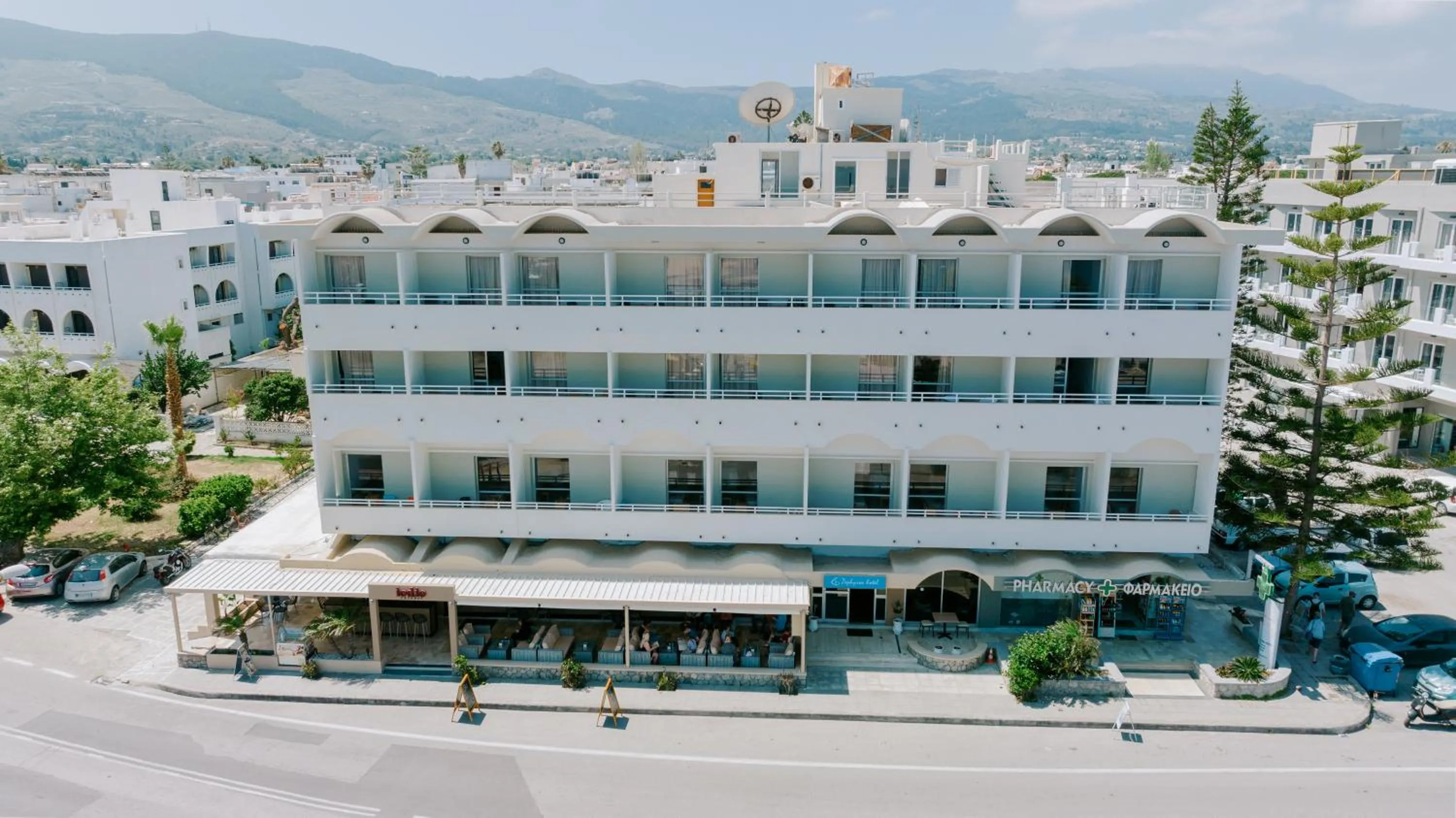 Property building in Zephyros Hotel