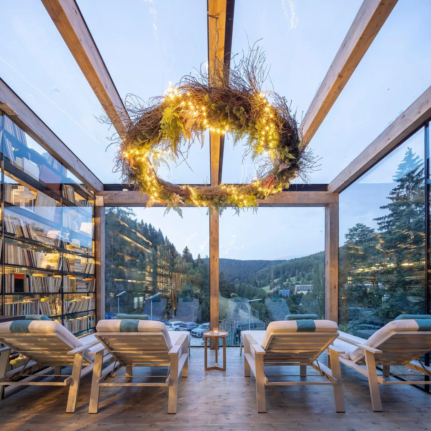 Spa and wellness centre/facilities in Pytloun Wellness Hotel Harrachov