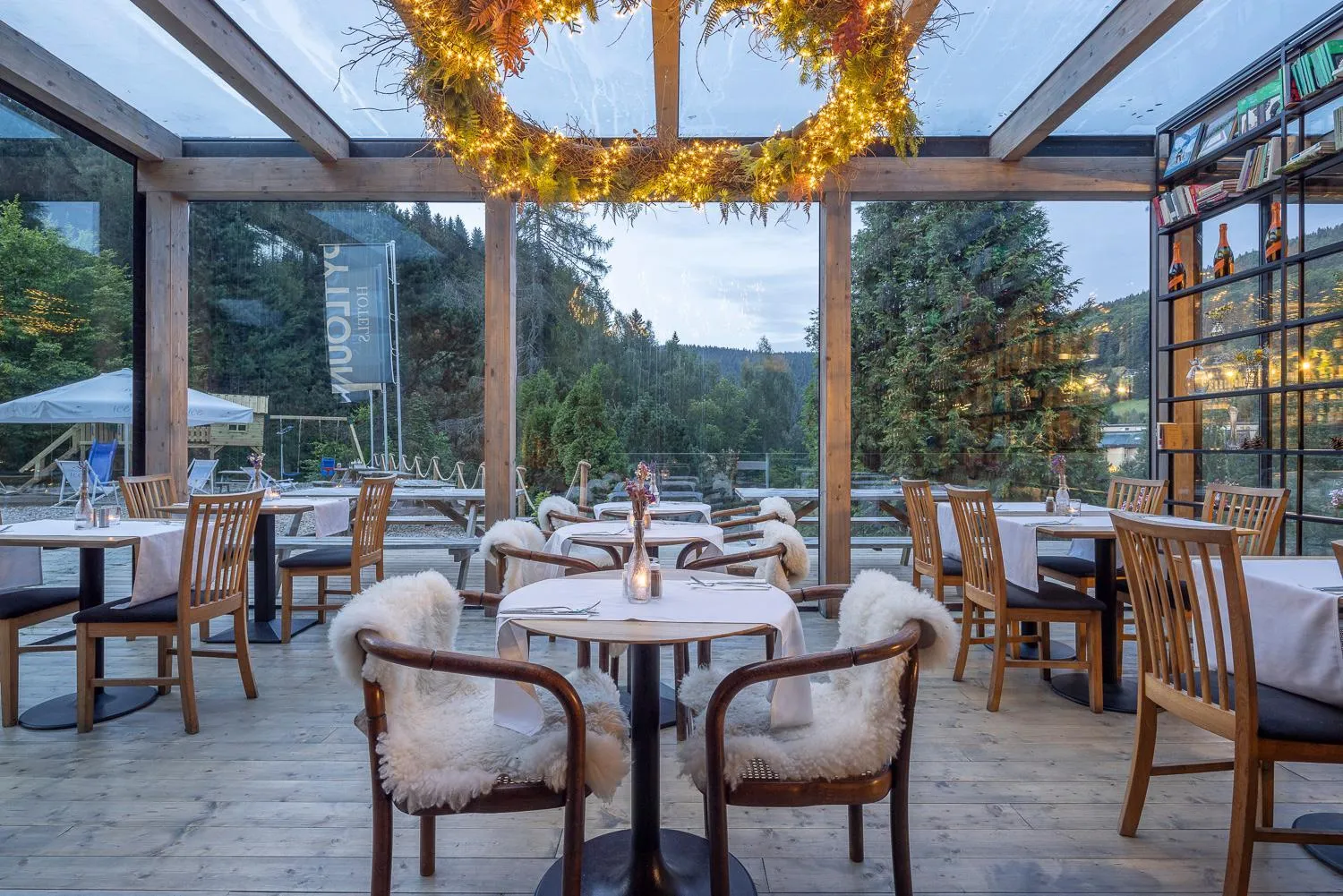 Restaurant/places to eat in Pytloun Wellness Hotel Harrachov