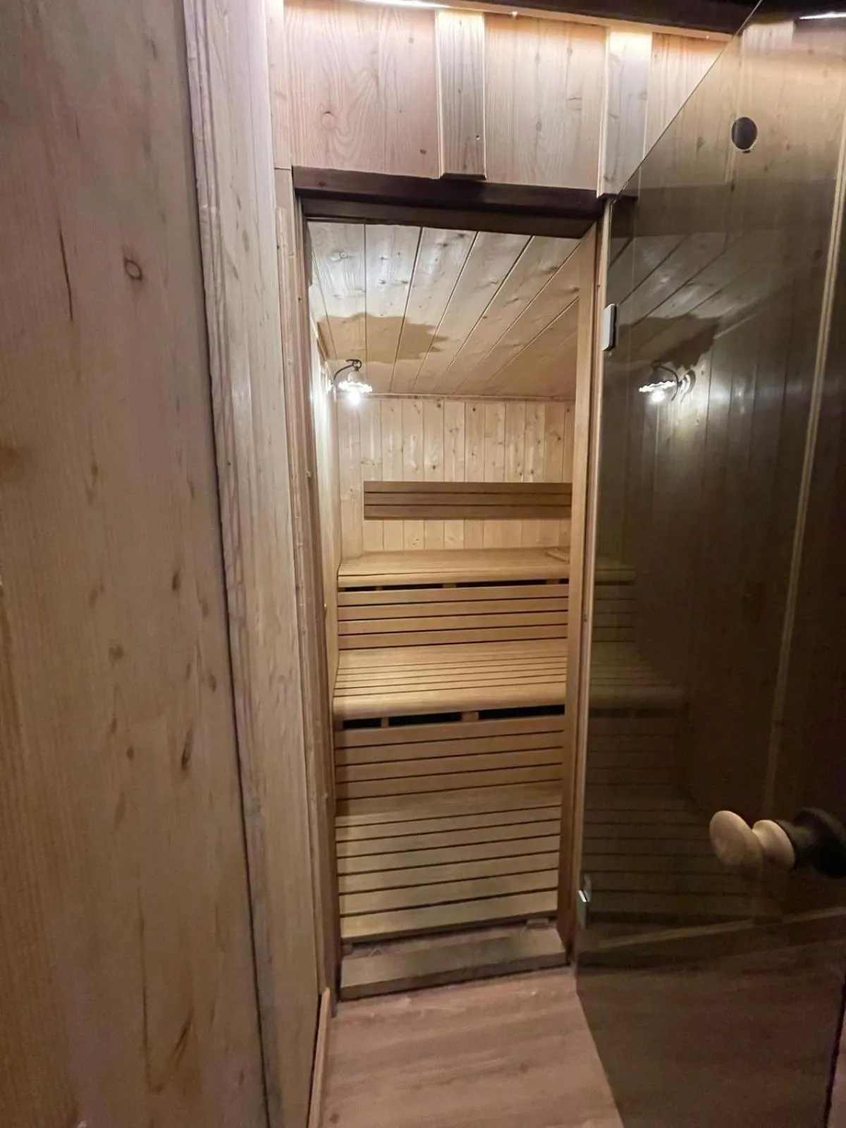 Sauna in Hotel Pezzotti