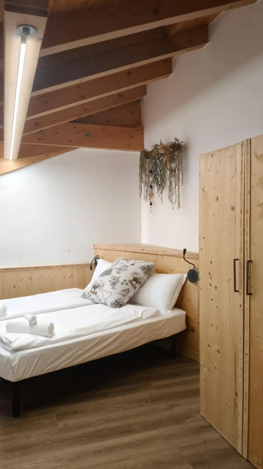 Bed in Hotel Pezzotti