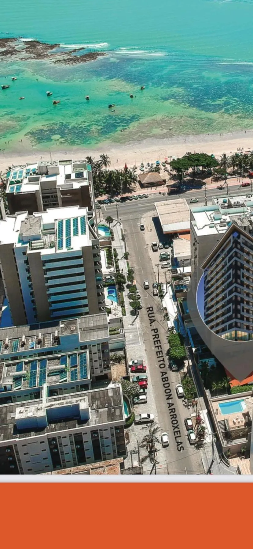 Bird's eye view in Apto Promenade I PONTA VERDE