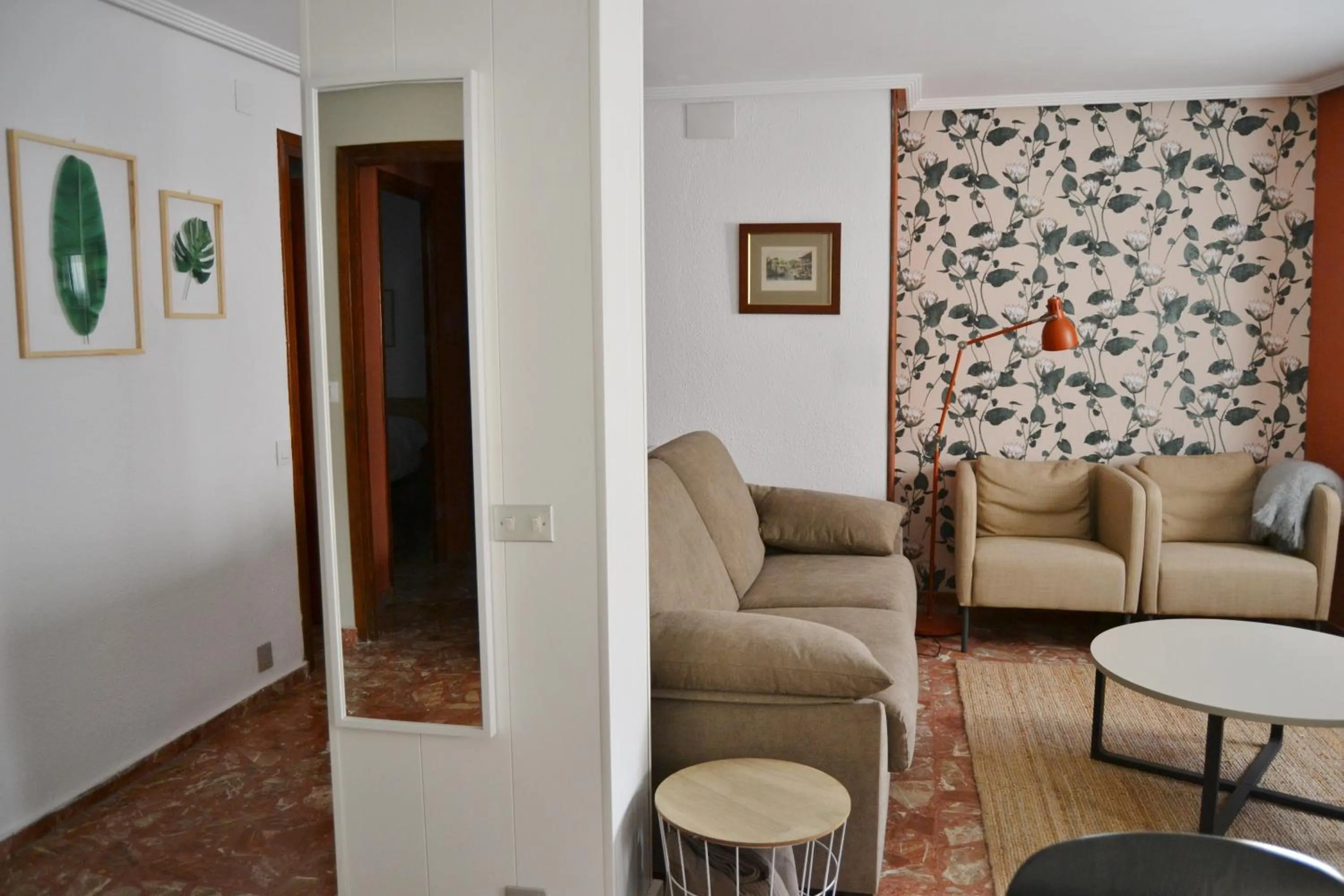 Living room in Tres Puentes Anguiano Apartamentos y Hostal