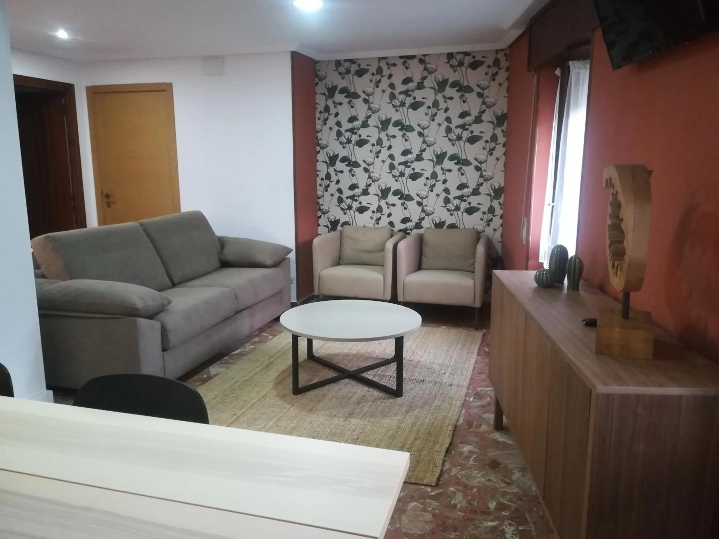 Living room in Tres Puentes Anguiano Apartamentos y Hostal