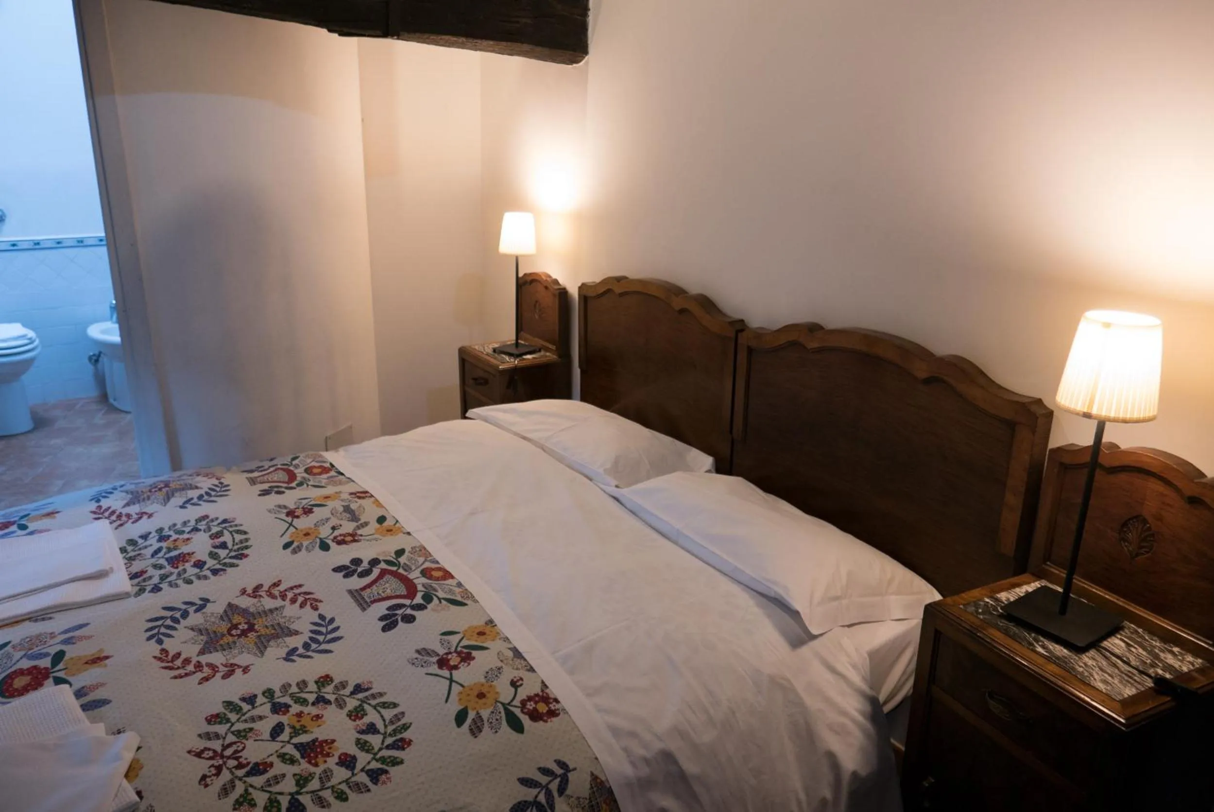 Bed in La Soffitta e La Torre