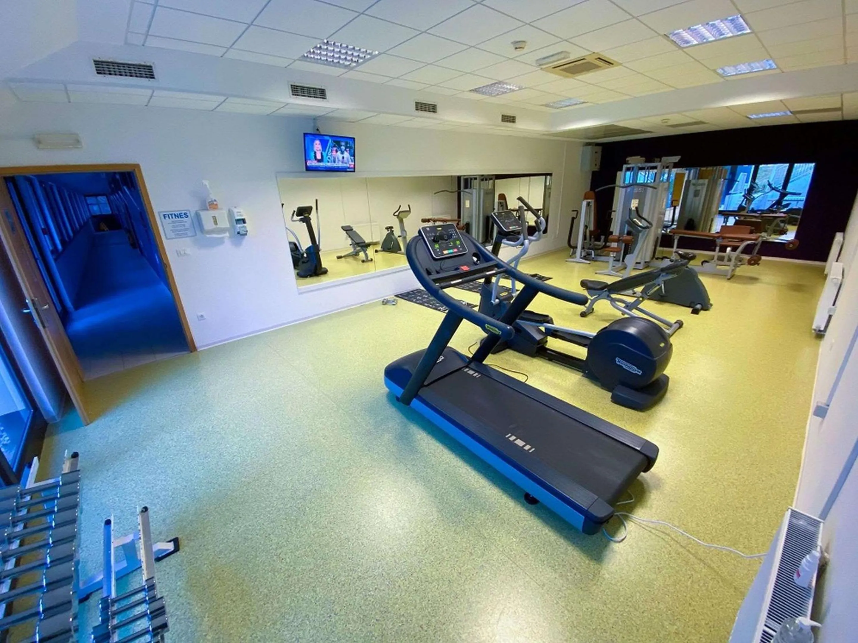 Fitness centre/facilities in Hotel Kranjska Gora