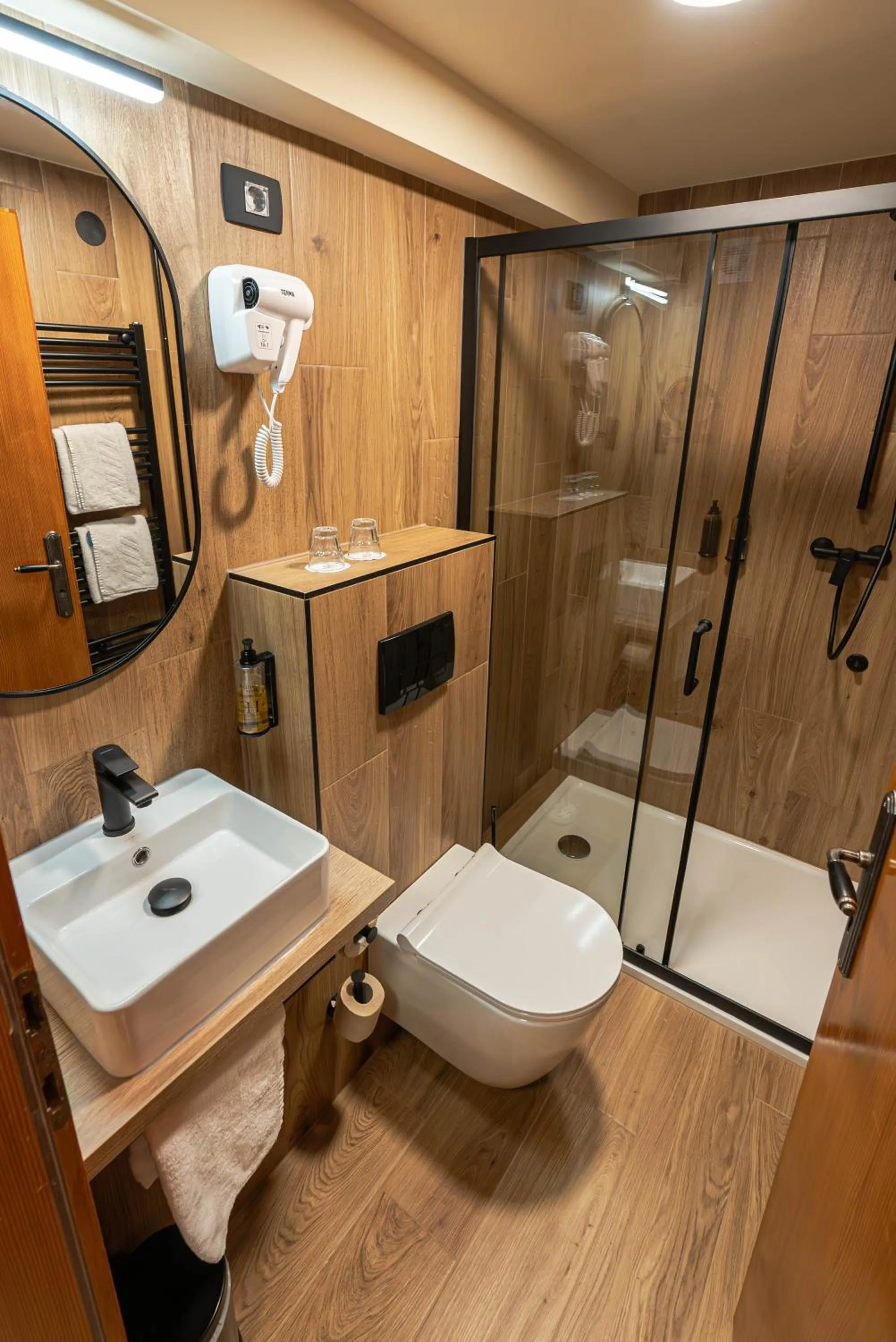 Shower in Hotel Kranjska Gora