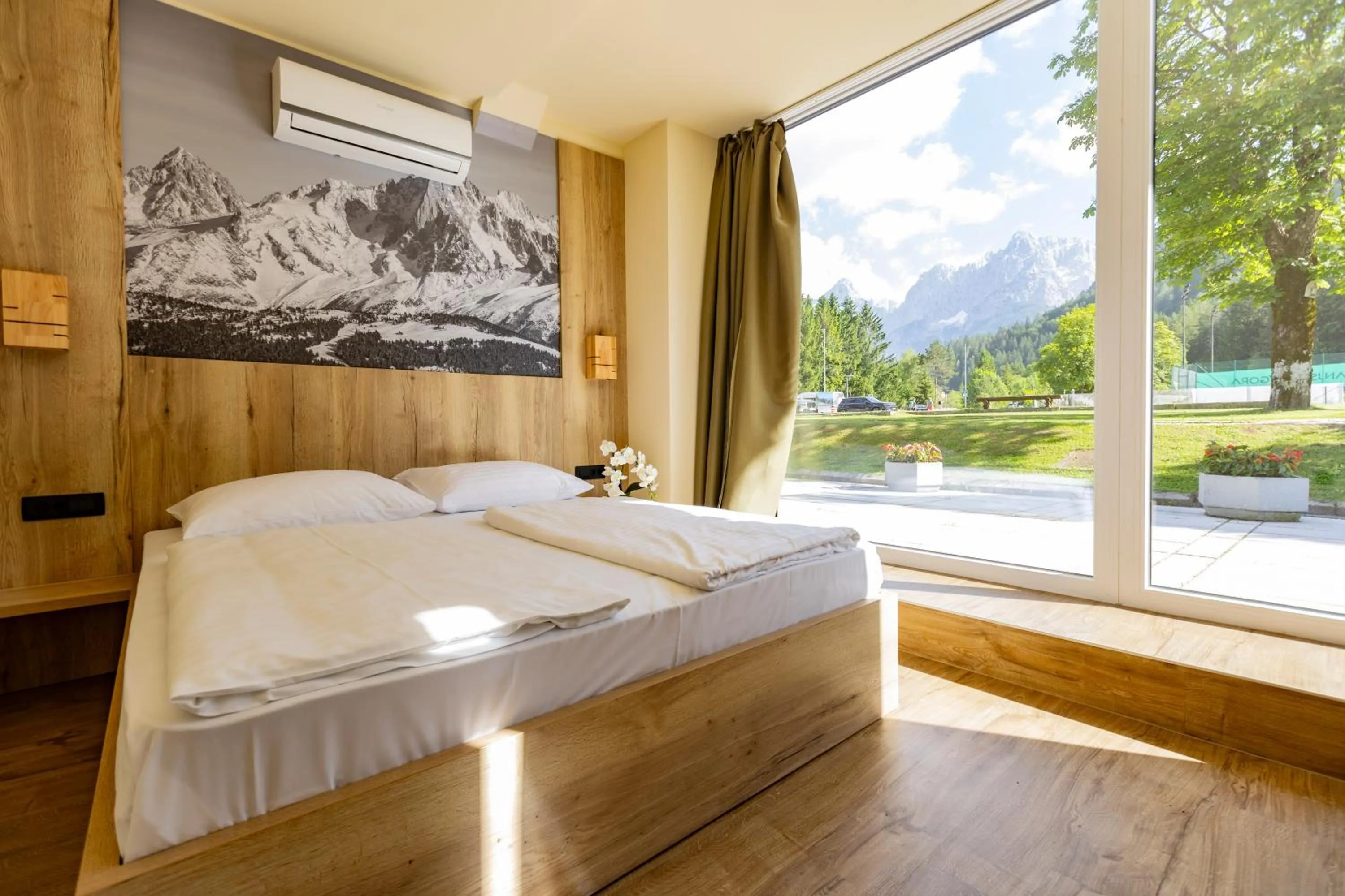 Bed in Hotel Kranjska Gora