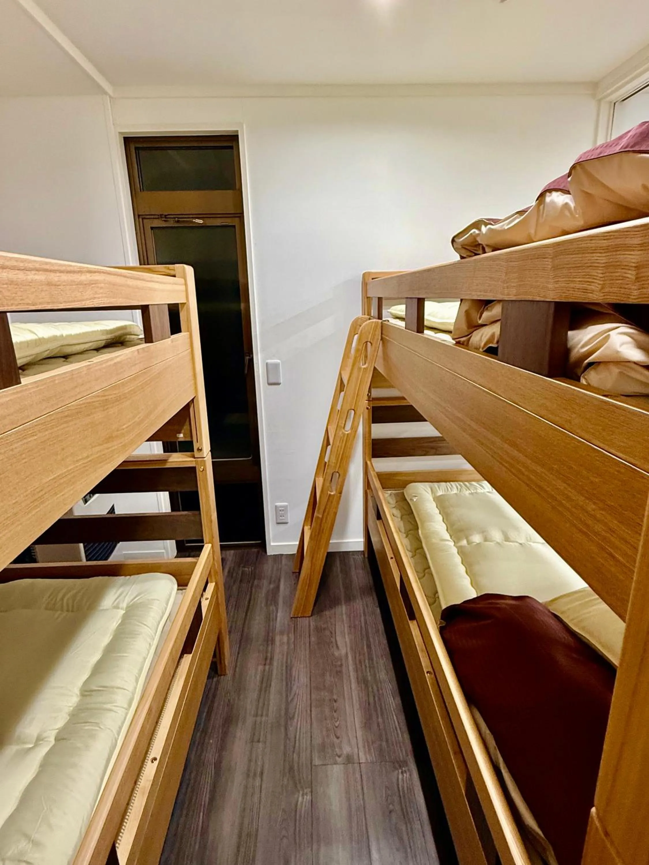 Bed in The Guest House Japan Hakuba