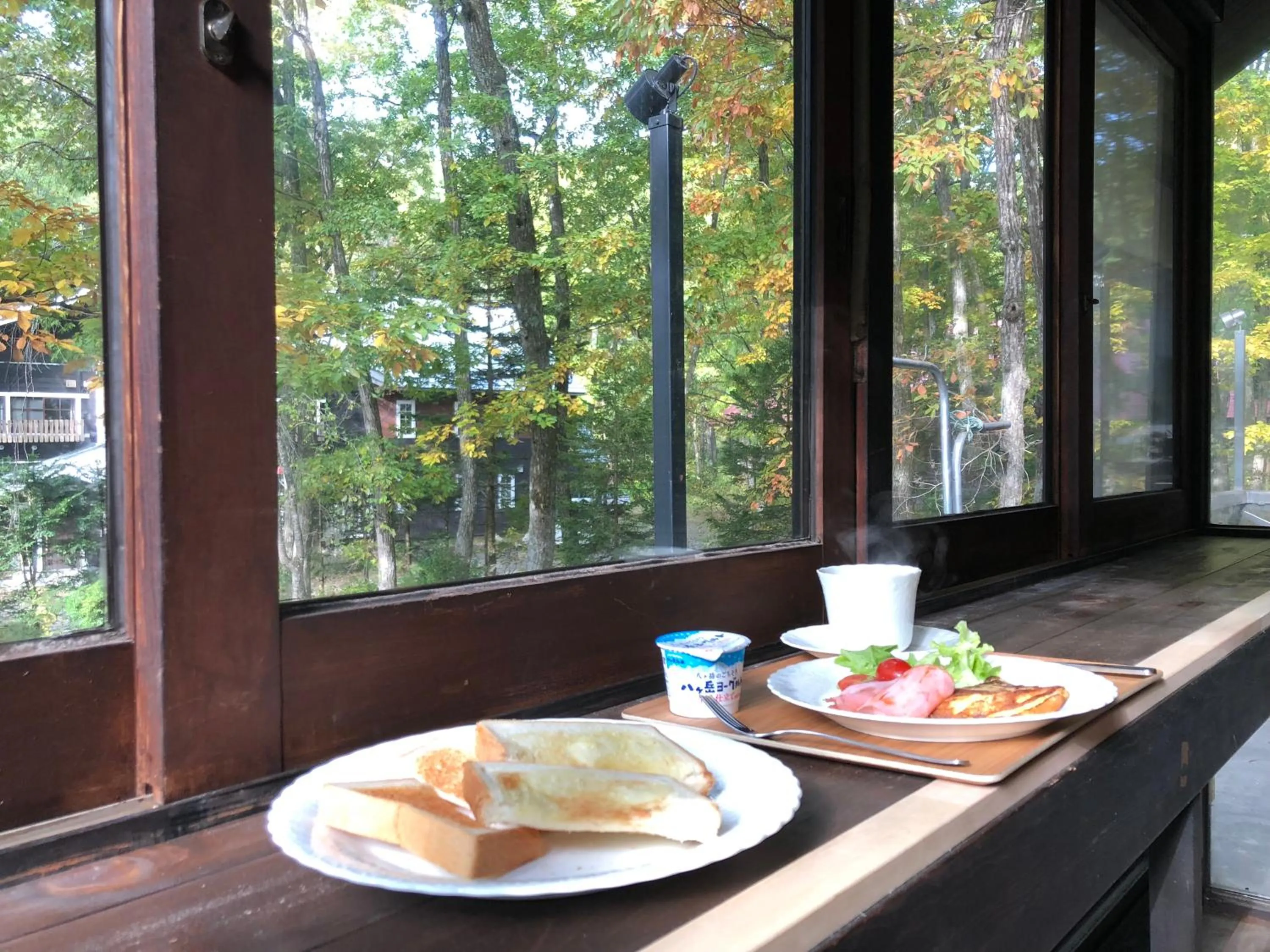 Continental breakfast in The Guest House Japan Hakuba