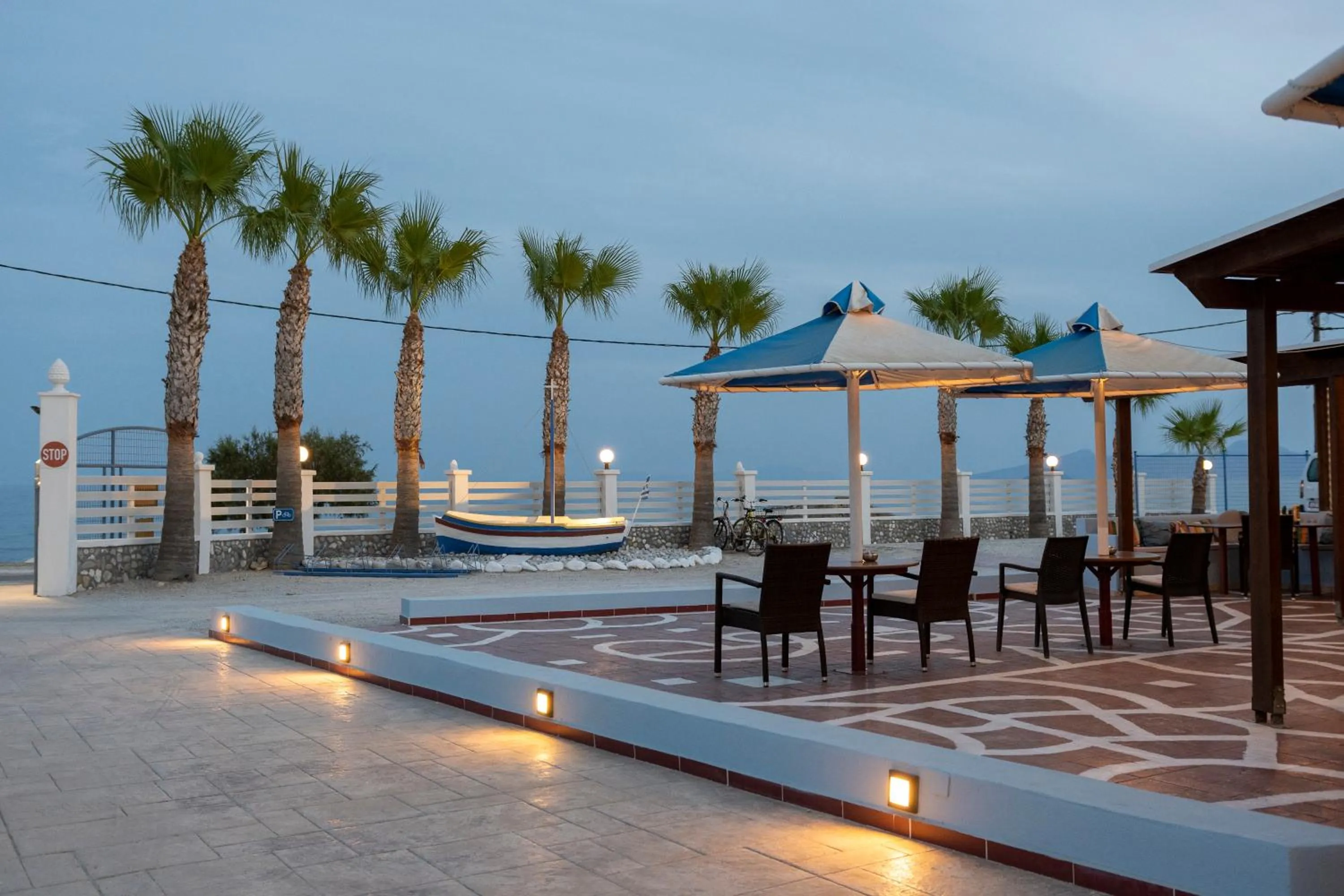 Natural landscape in Mammis Beach Hotel